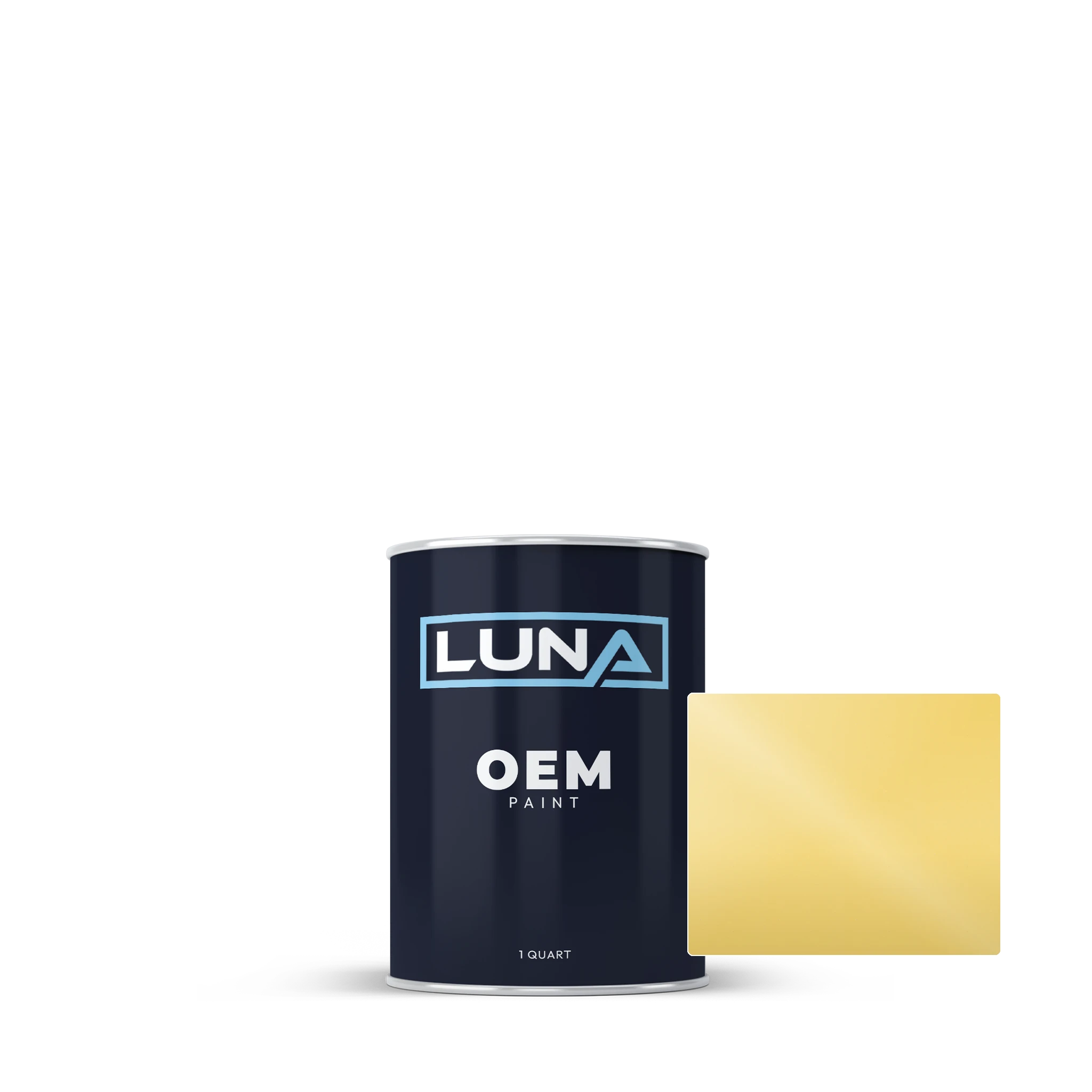 General Motors Light Yellow 77-901J | Luna OEM Basecoat - Quart