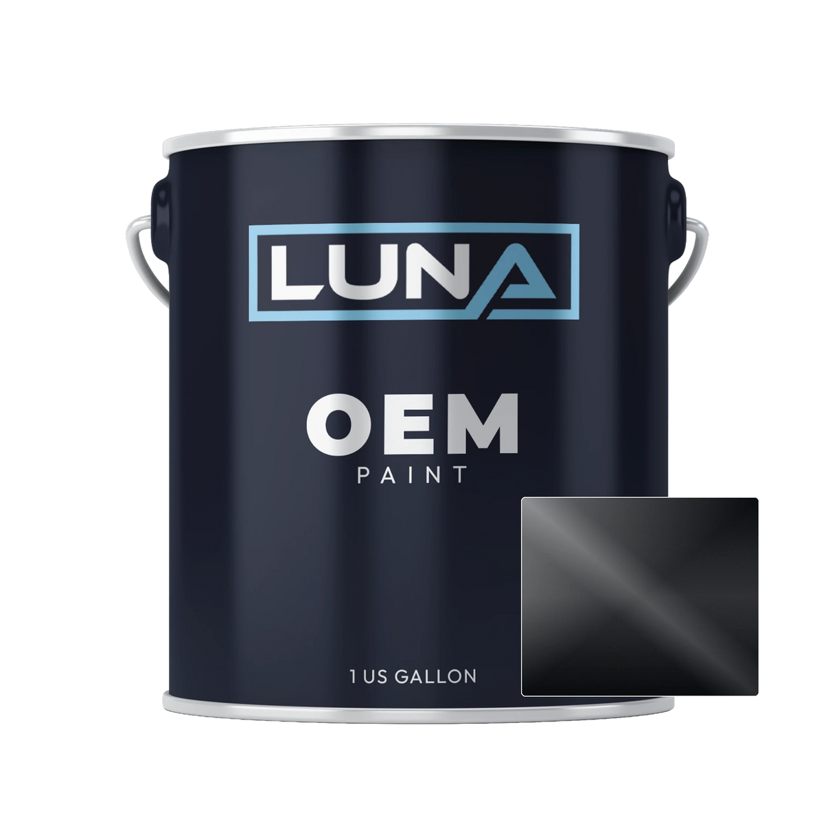 Mercedes Diamantschwarz P. 1 768 | Luna OEM Basecoat - Gallon