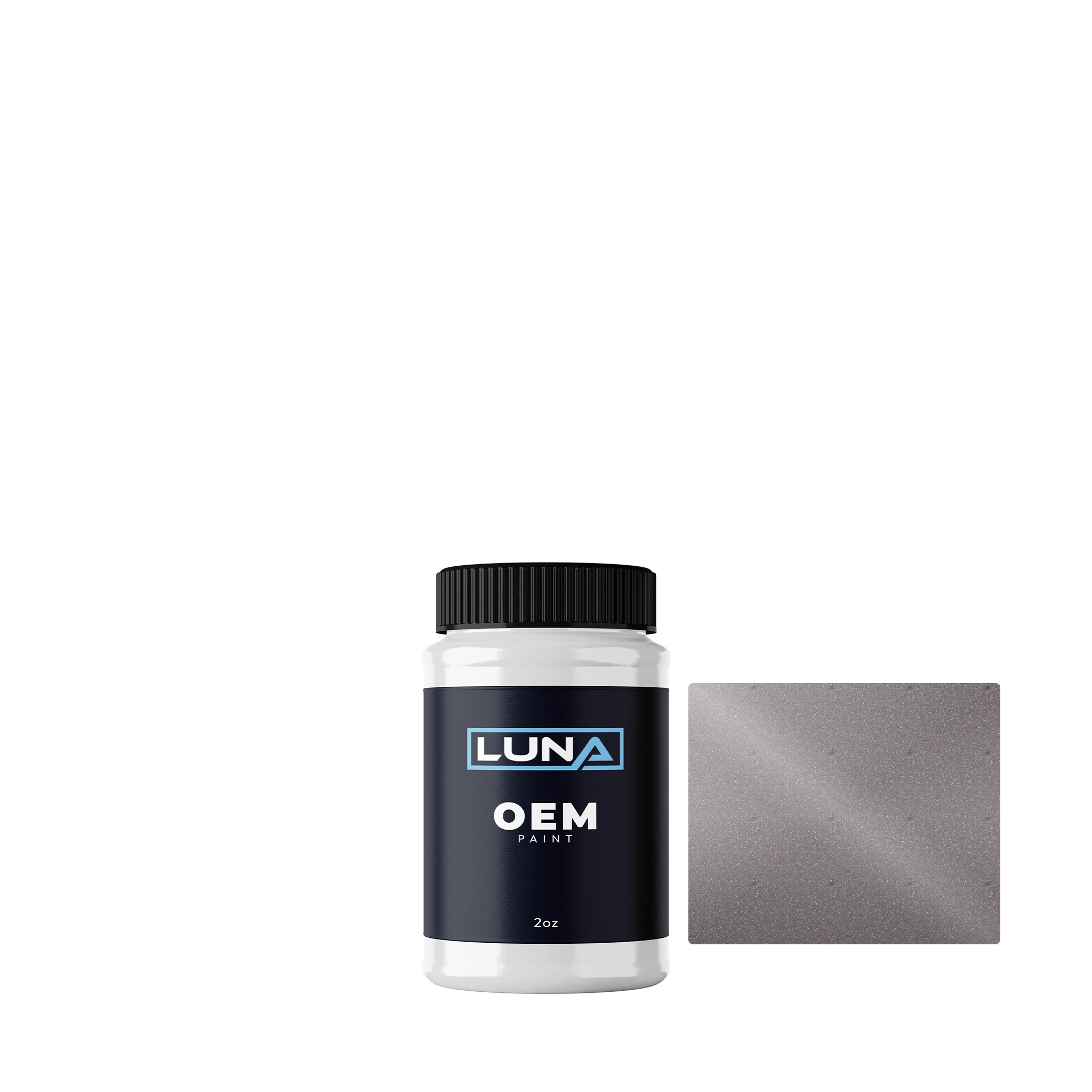 Daihatsu Greyish Purple Opal M. M. P12 | Luna OEM Basecoat - 2oz Touch Up Bottle w/ Brush