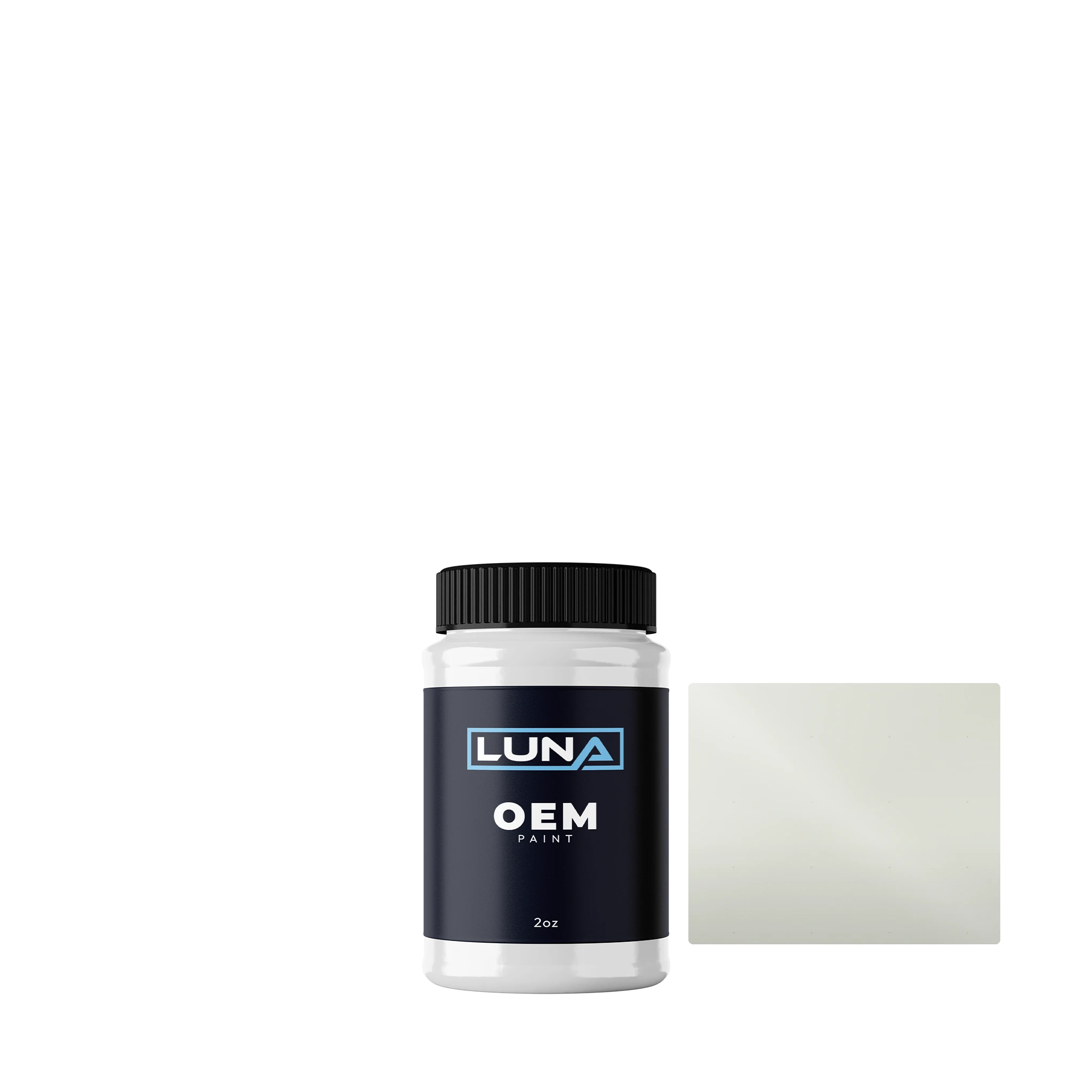 Austin Rover White Diamond 2 NAL | Luna OEM Basecoat - 2oz Touch Up Bottle w/ Brush