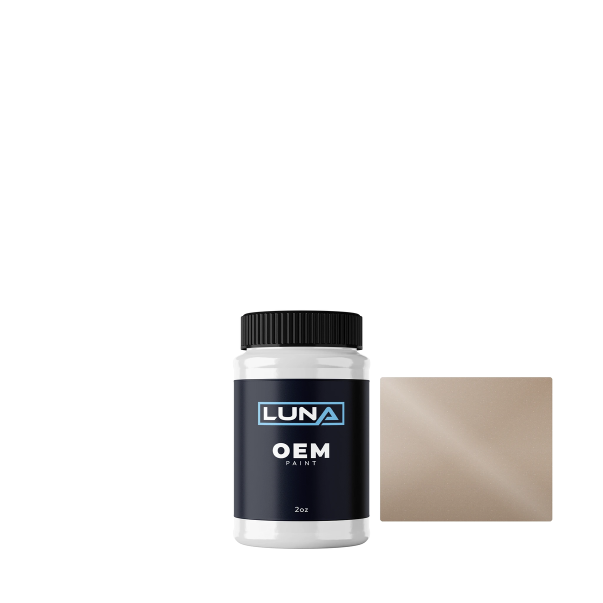 Daihatsu Pale Beige P. M. T24 | Luna OEM Basecoat - 2oz Touch Up Bottle w/ Brush