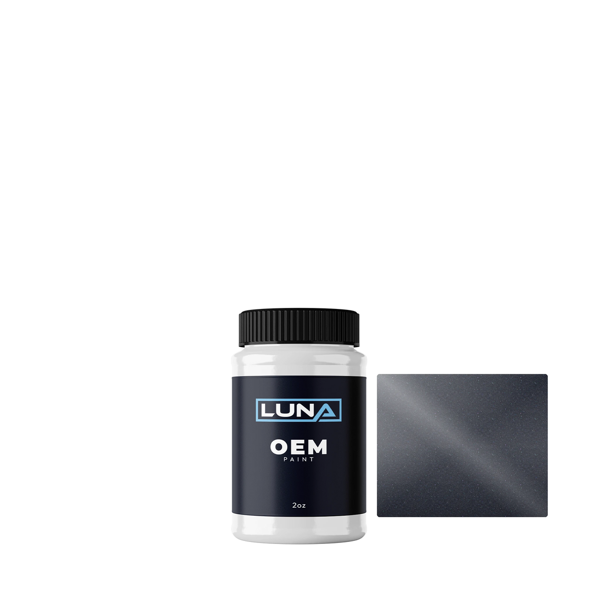 Nissan Genuine Granite M. B25 | Luna OEM Basecoat - 2oz Touch Up Bottle w/ Brush