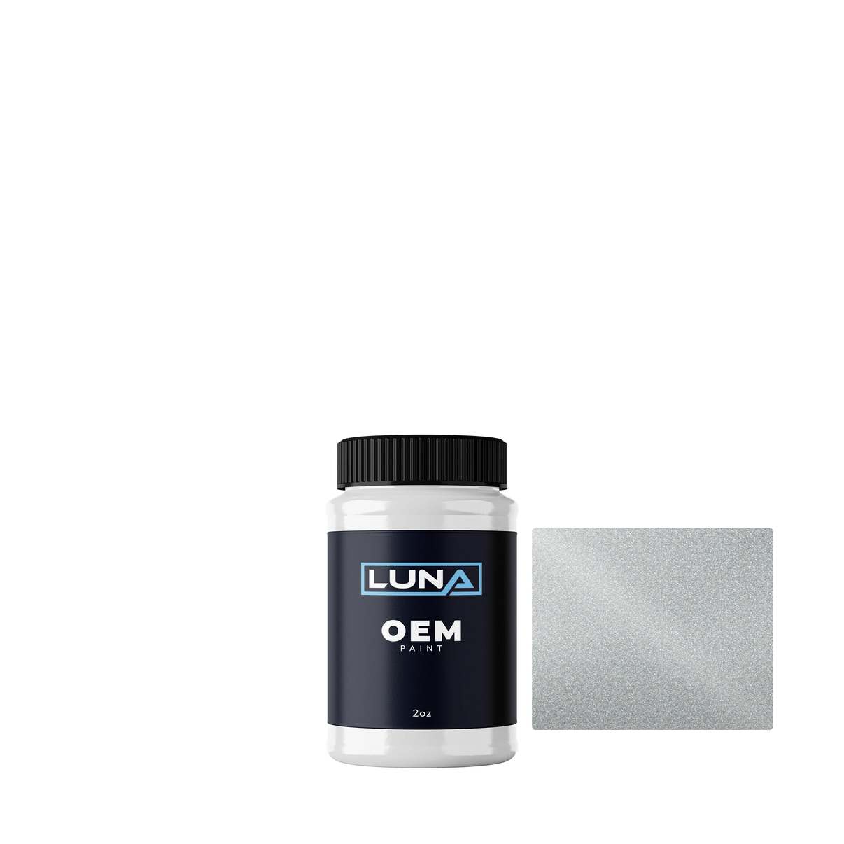 Ford Moonlight M. 9QGCWWA | Luna OEM Basecoat - 2oz Touch Up Bottle w/ Brush