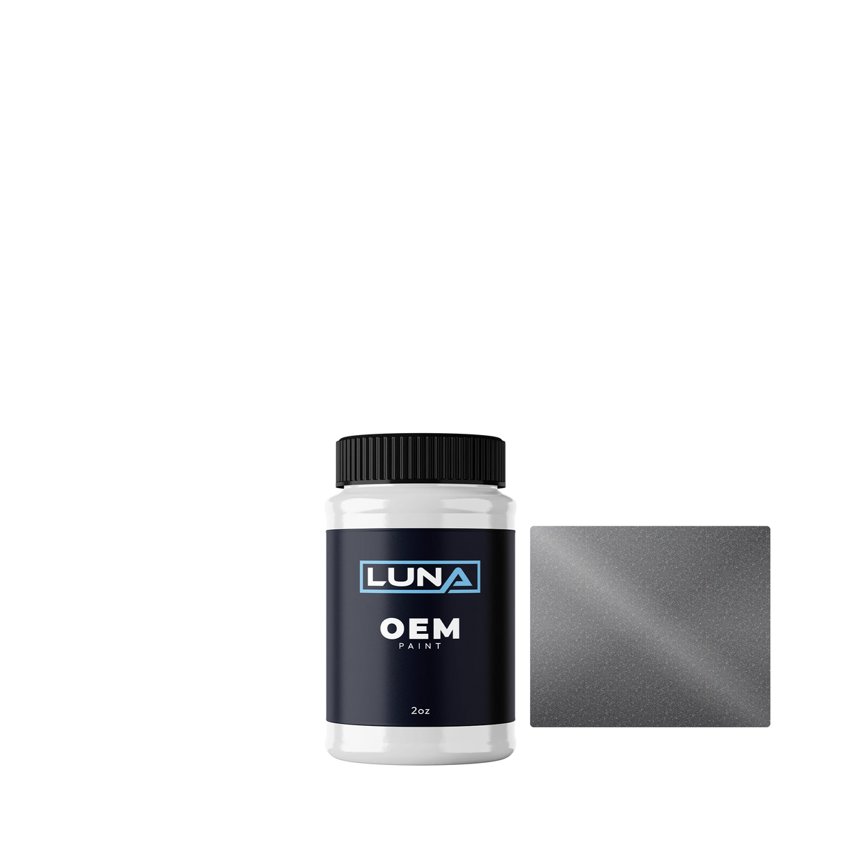 Audi | VW United Grey M. 3 S1 A7T | Luna OEM Basecoat - 2oz Touch Up Bottle w/ Brush