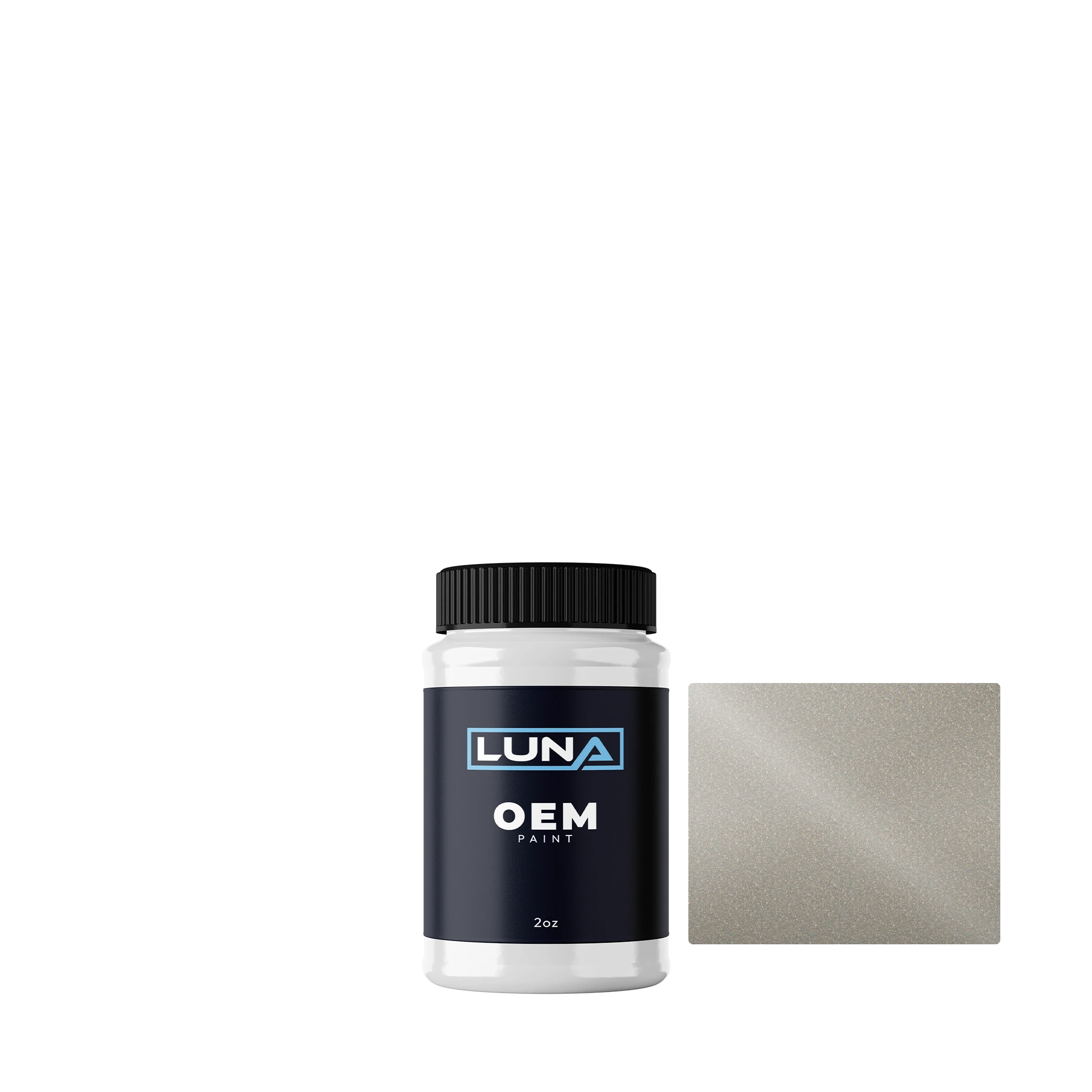 Alfa Romeo Bianco Dorato M. 252A | Luna OEM Basecoat - 2oz Touch Up Bottle w/ Brush