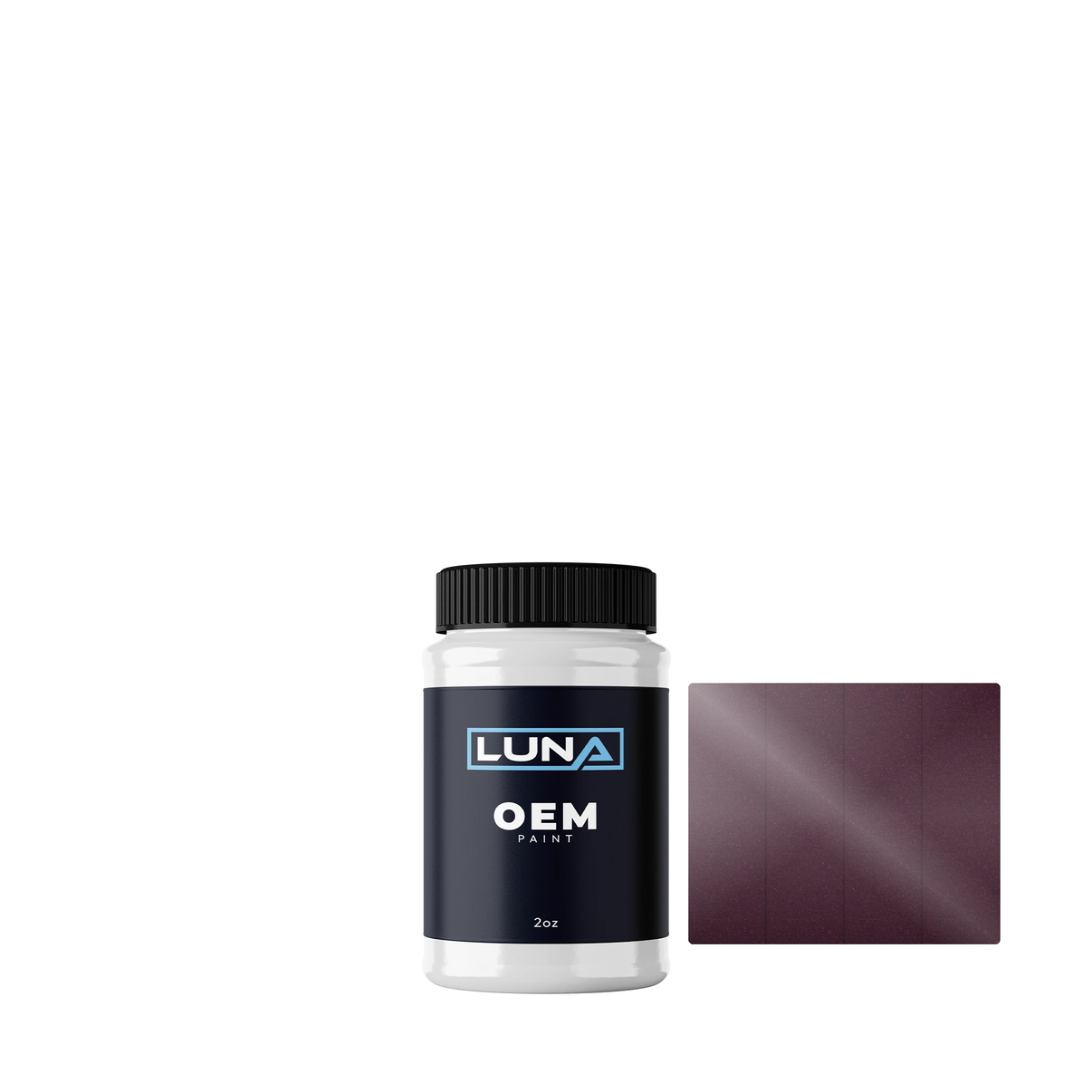 General Motors Dark Mulberry M. WA326D | Luna OEM Basecoat - 2oz Touch Up Bottle w/ Brush