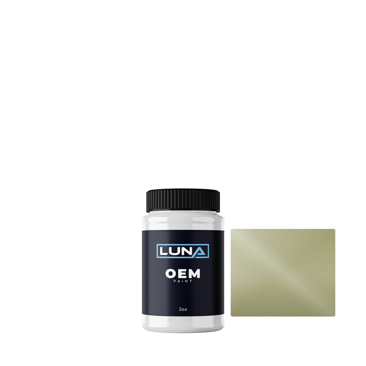 Volvo Light Green M. 359 | Luna OEM Basecoat - 2oz Touch Up Bottle w/ Brush
