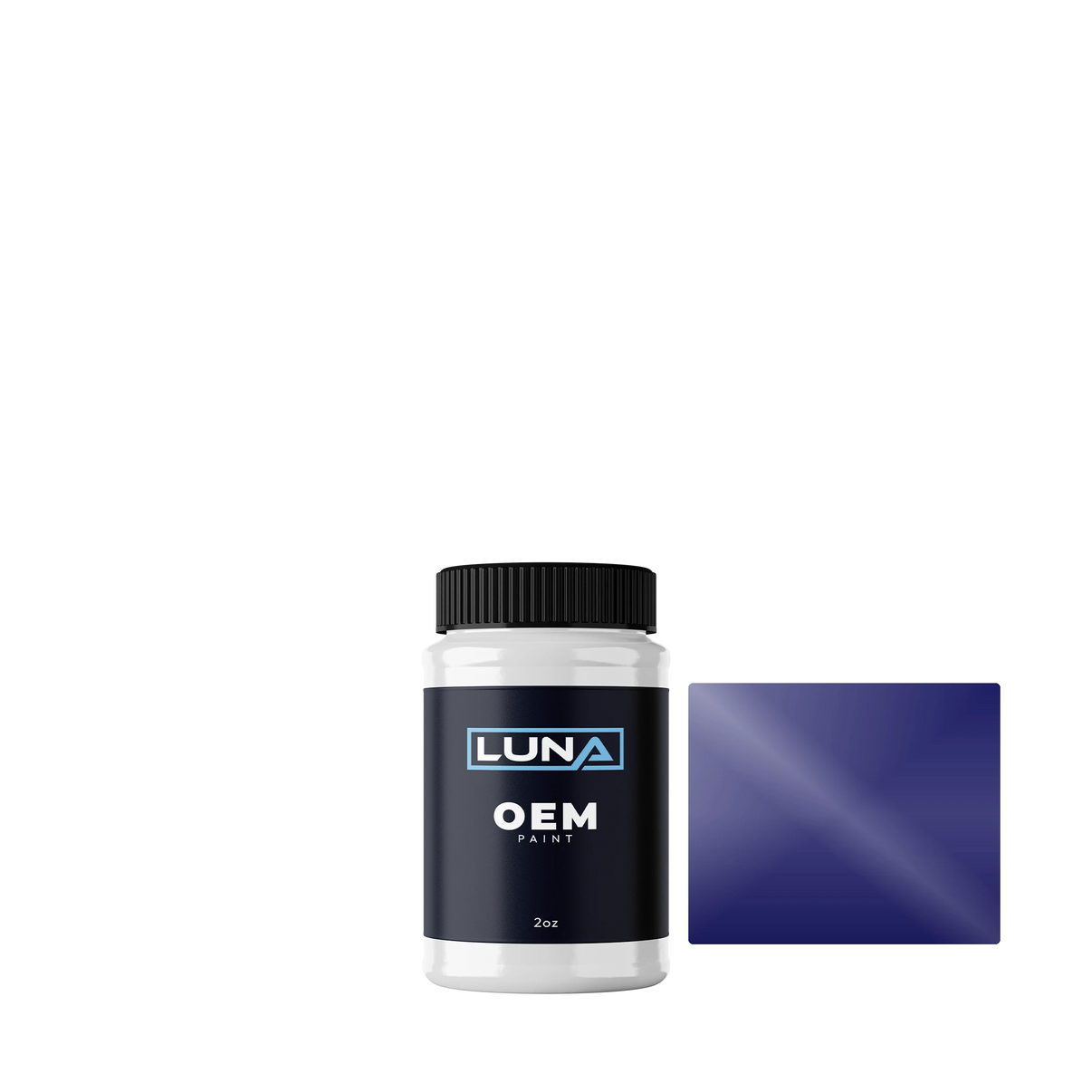 Dr Oxford Blue S3828 | Luna OEM Basecoat - 2oz Touch Up Bottle w/ Brush