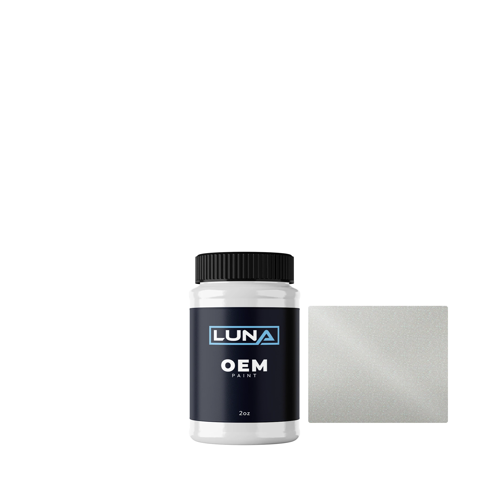 Alfa Romeo Bianco Madre P. 288B | Luna OEM Basecoat - 2oz Touch Up Bottle w/ Brush