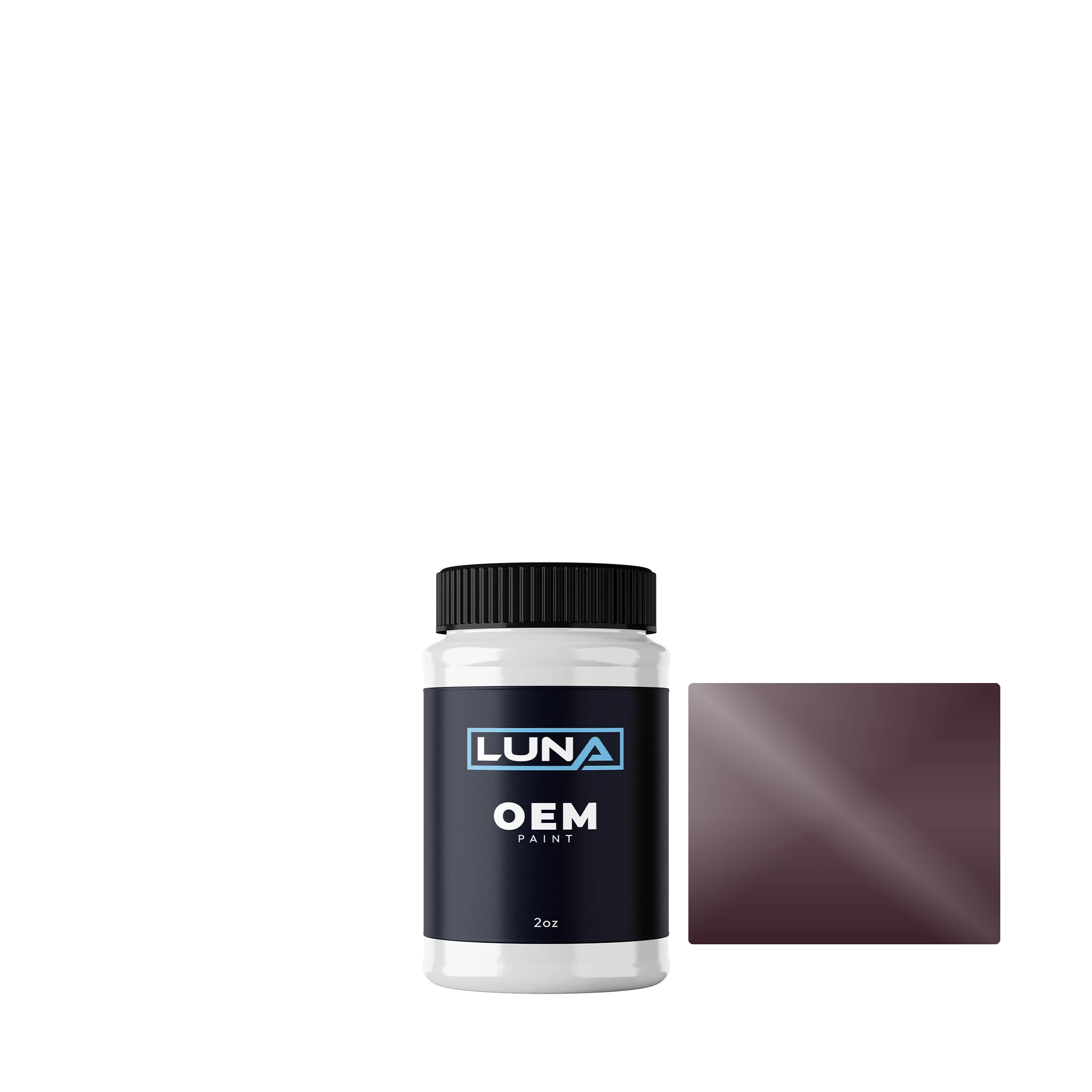 Yamaha Motorcycle Violet P. - 2c YAM141 | Luna OEM Basecoat - 2oz Touch Up Bottle w/ Brush