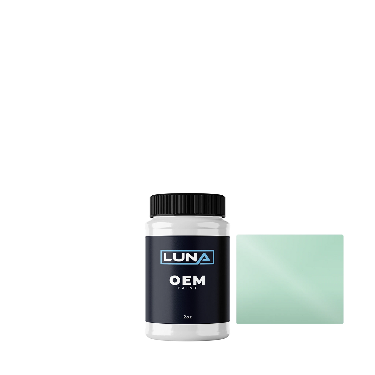Ford Usa Mint Green 4GGAXPD | Luna OEM Basecoat - 2oz Touch Up Bottle w/ Brush