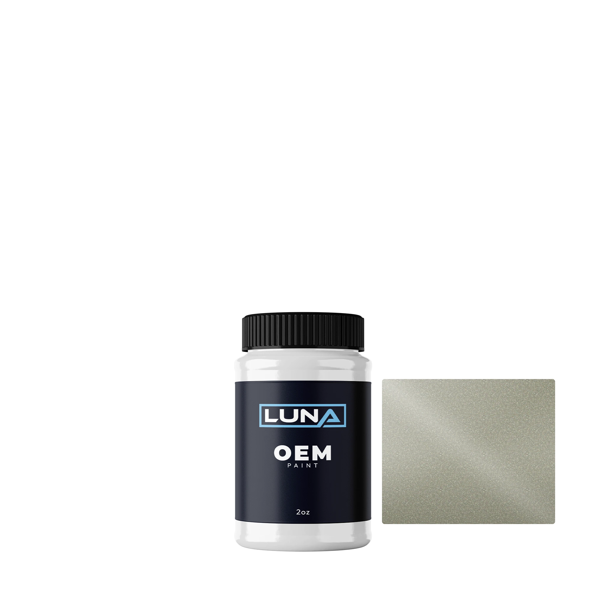 Ford Satin Gold M. 1 404 | Luna OEM Basecoat - 2oz Touch Up Bottle w/ Brush