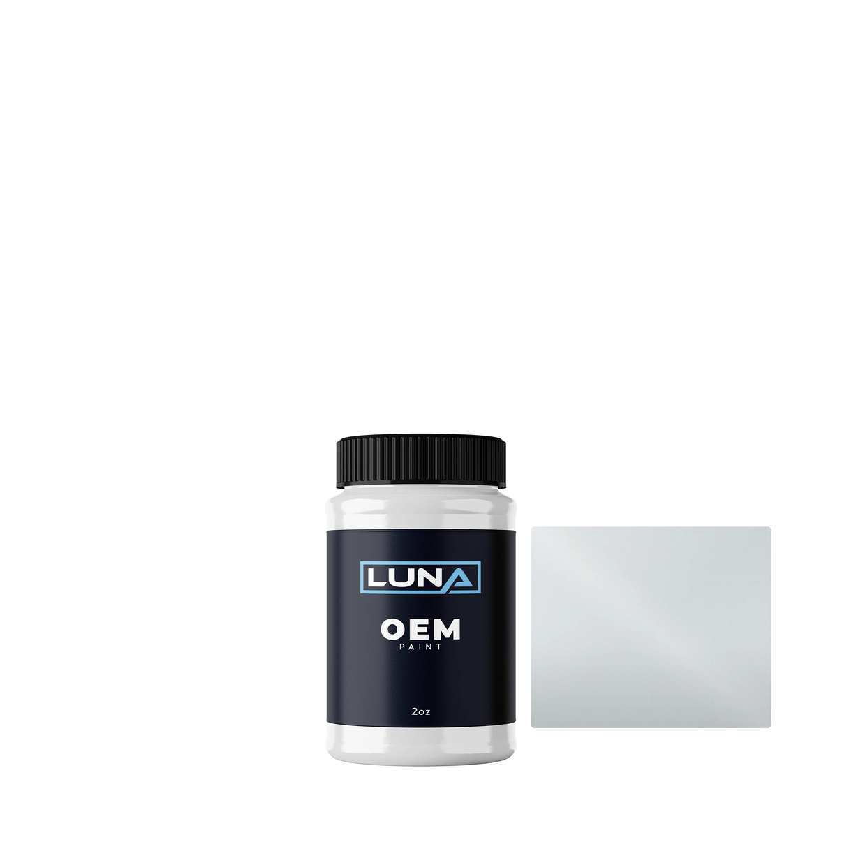 Subaru Ceramic White M6Y | Luna OEM Basecoat - 2oz Touch Up Bottle w/ Brush