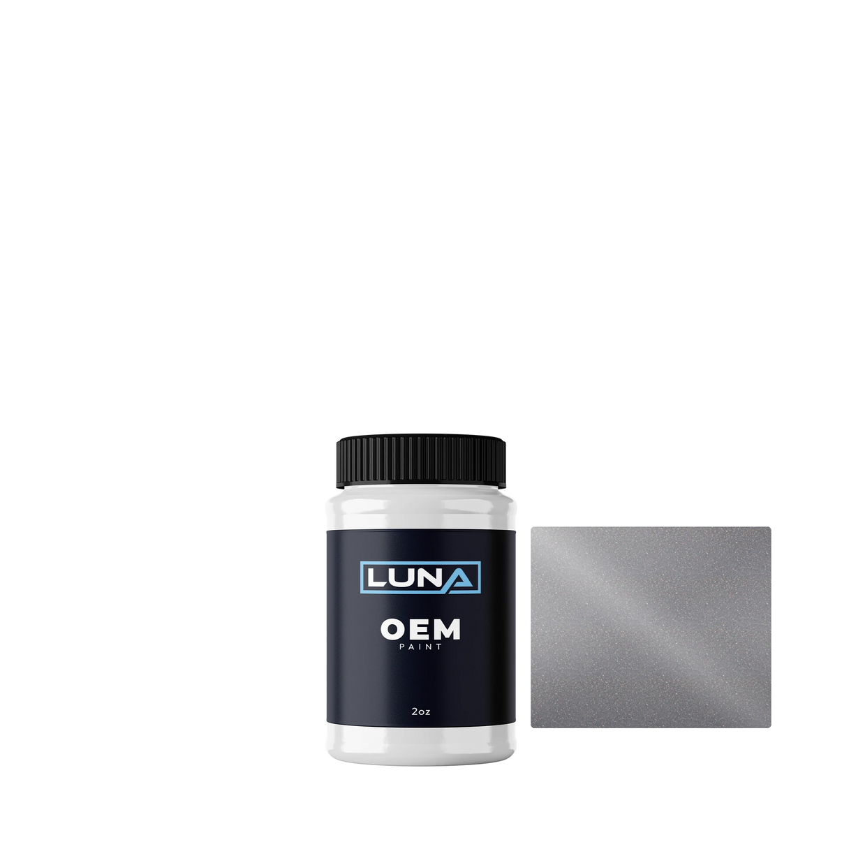Ford Dark Micastone M. 720 | Luna OEM Basecoat - 2oz Touch Up Bottle w/ Brush