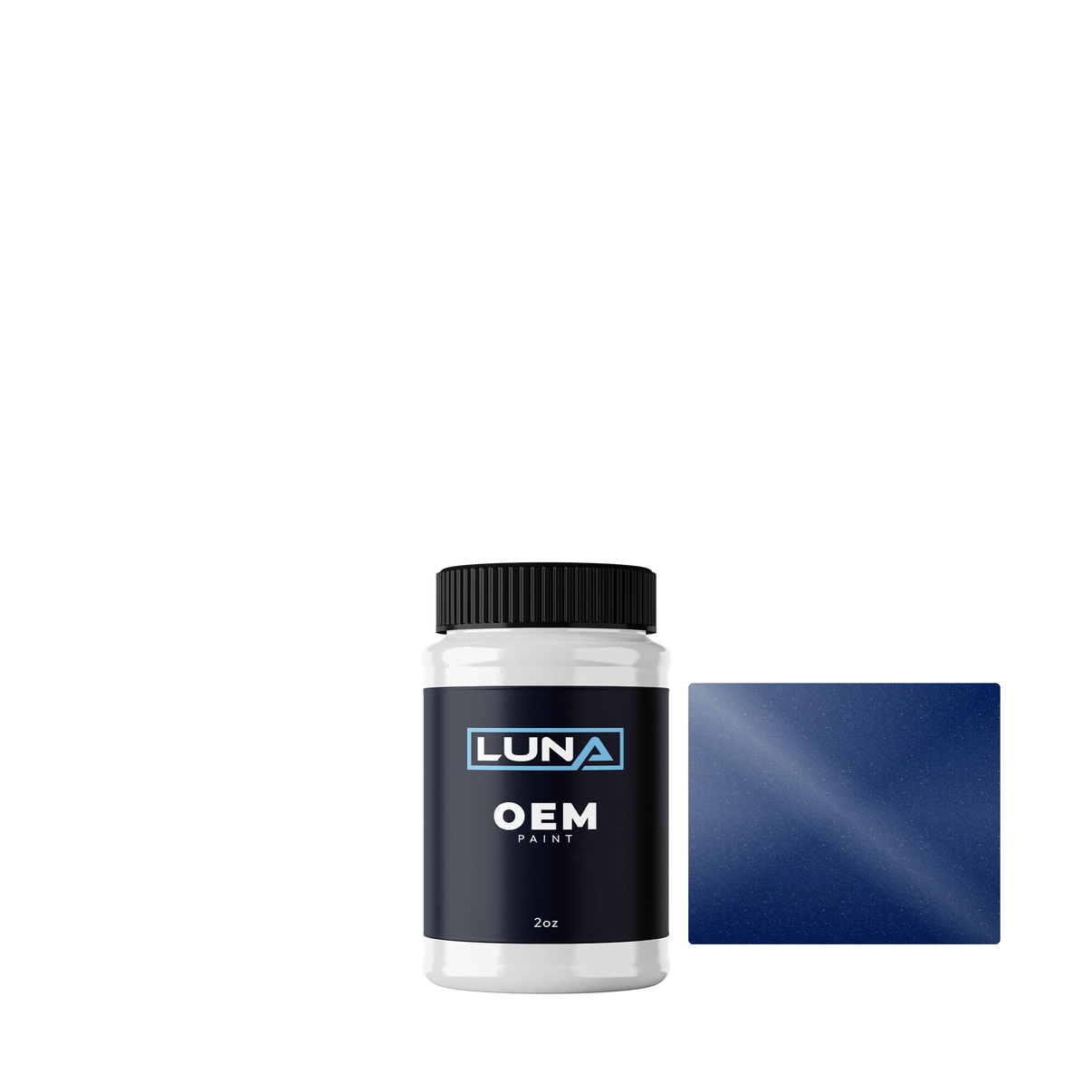 Honda | Acura Electron Blue P. B95P | Luna OEM Basecoat - 2oz Touch Up Bottle w/ Brush