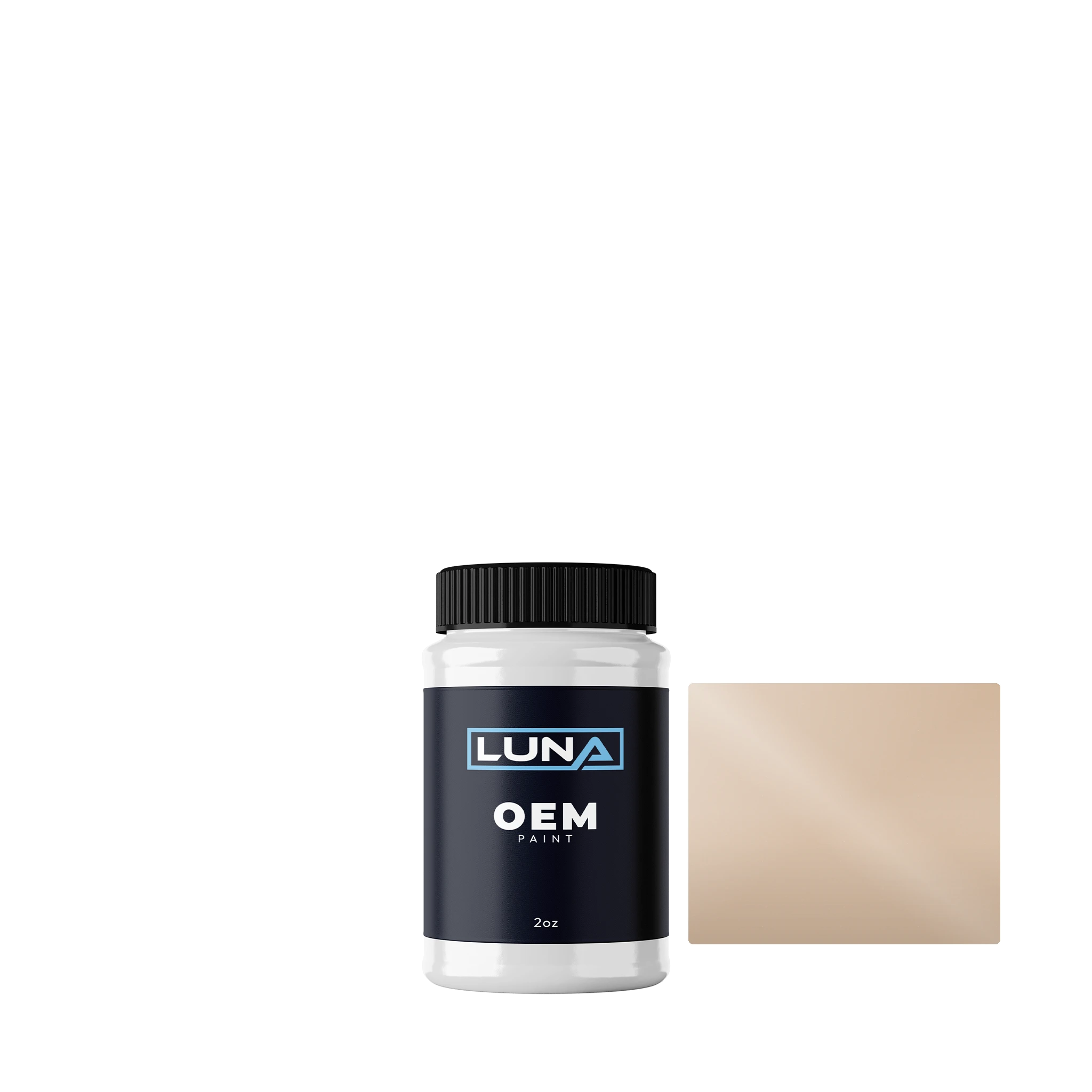 Suzuki Coconut Beige M. ZCS | Luna OEM Basecoat - 2oz Touch Up Bottle w/ Brush