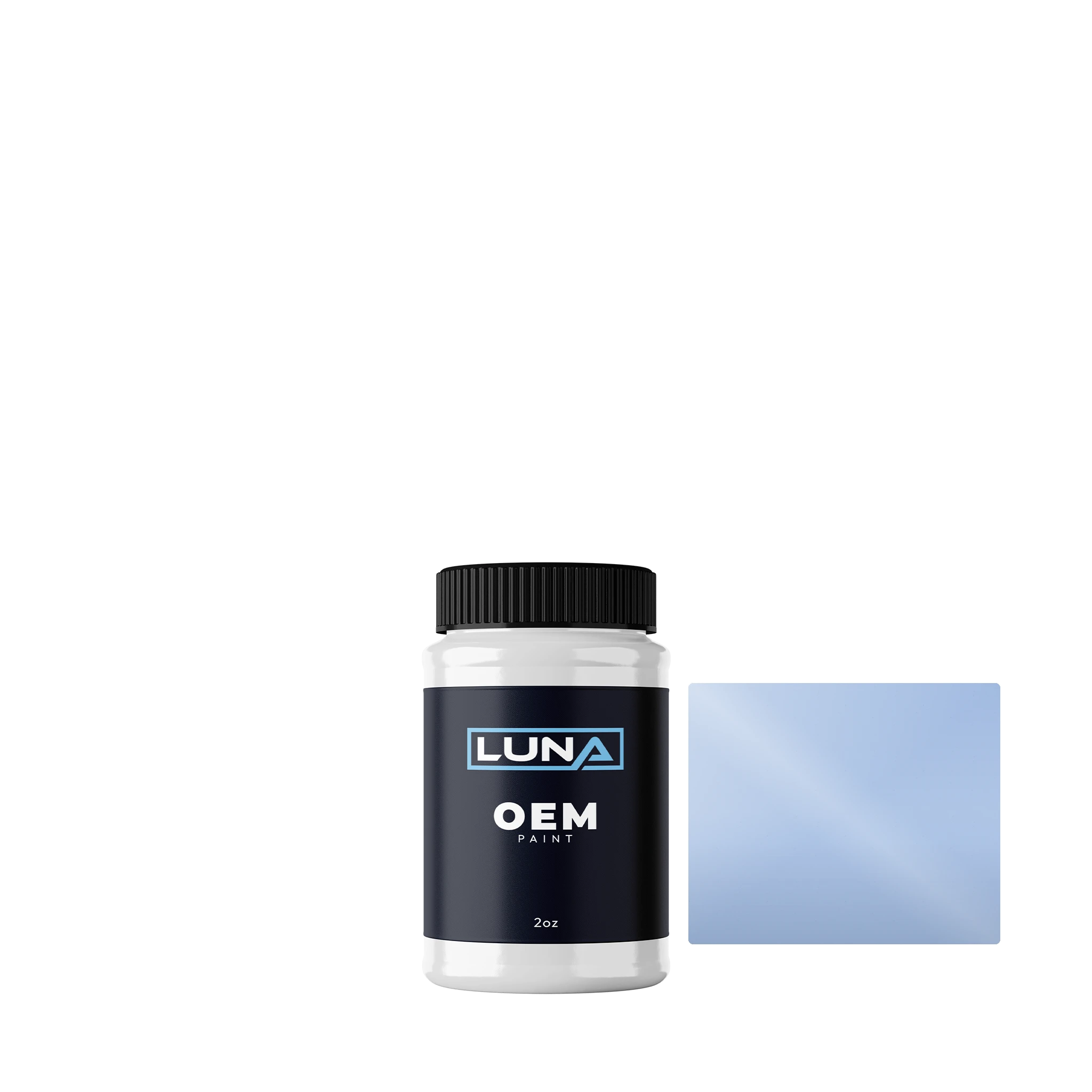 Honda Motorcycle Bice Blue PB322 | Luna OEM Basecoat - 2oz Touch Up Bottle w/ Brush