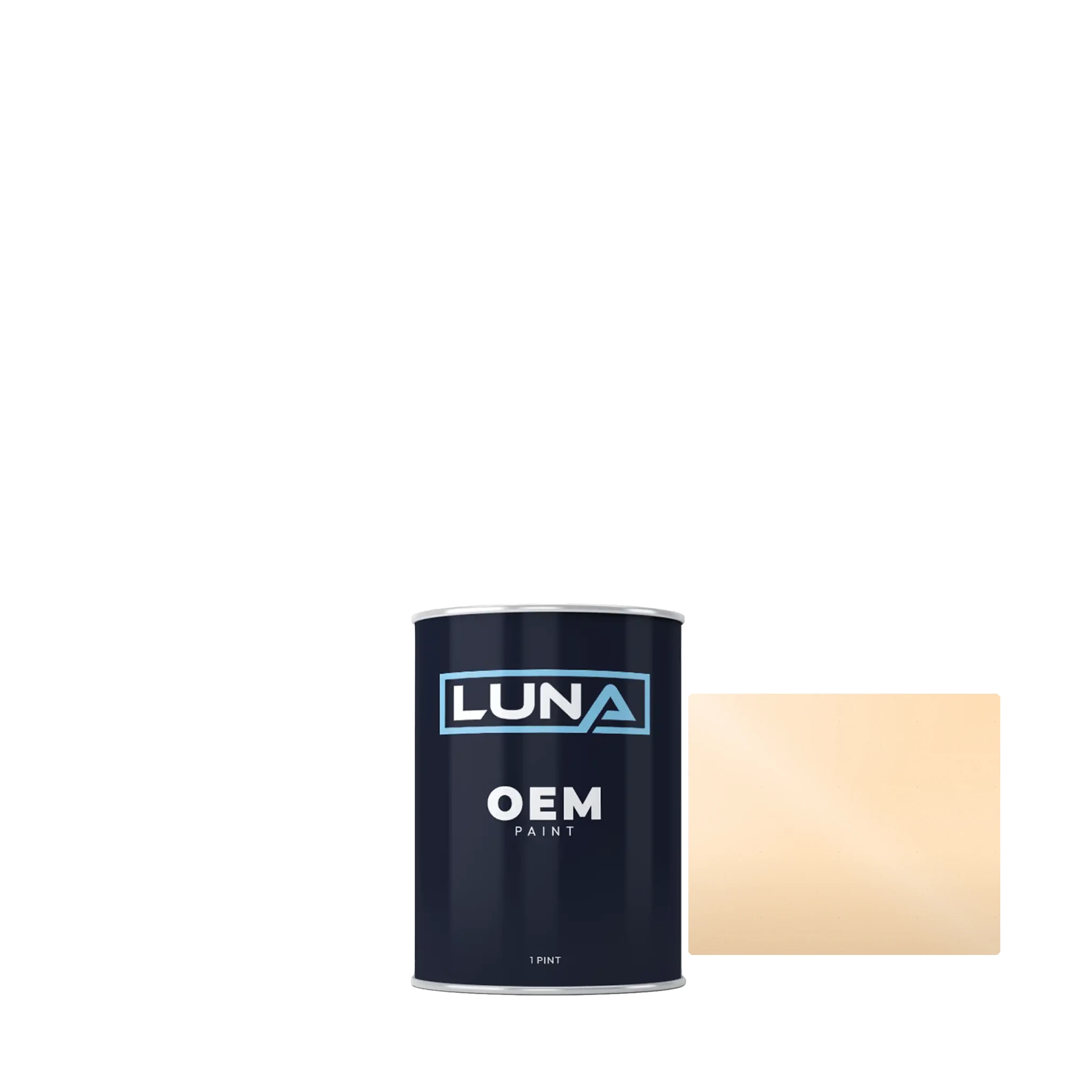 Fiat Cream 914 | Luna OEM Basecoat - Pint