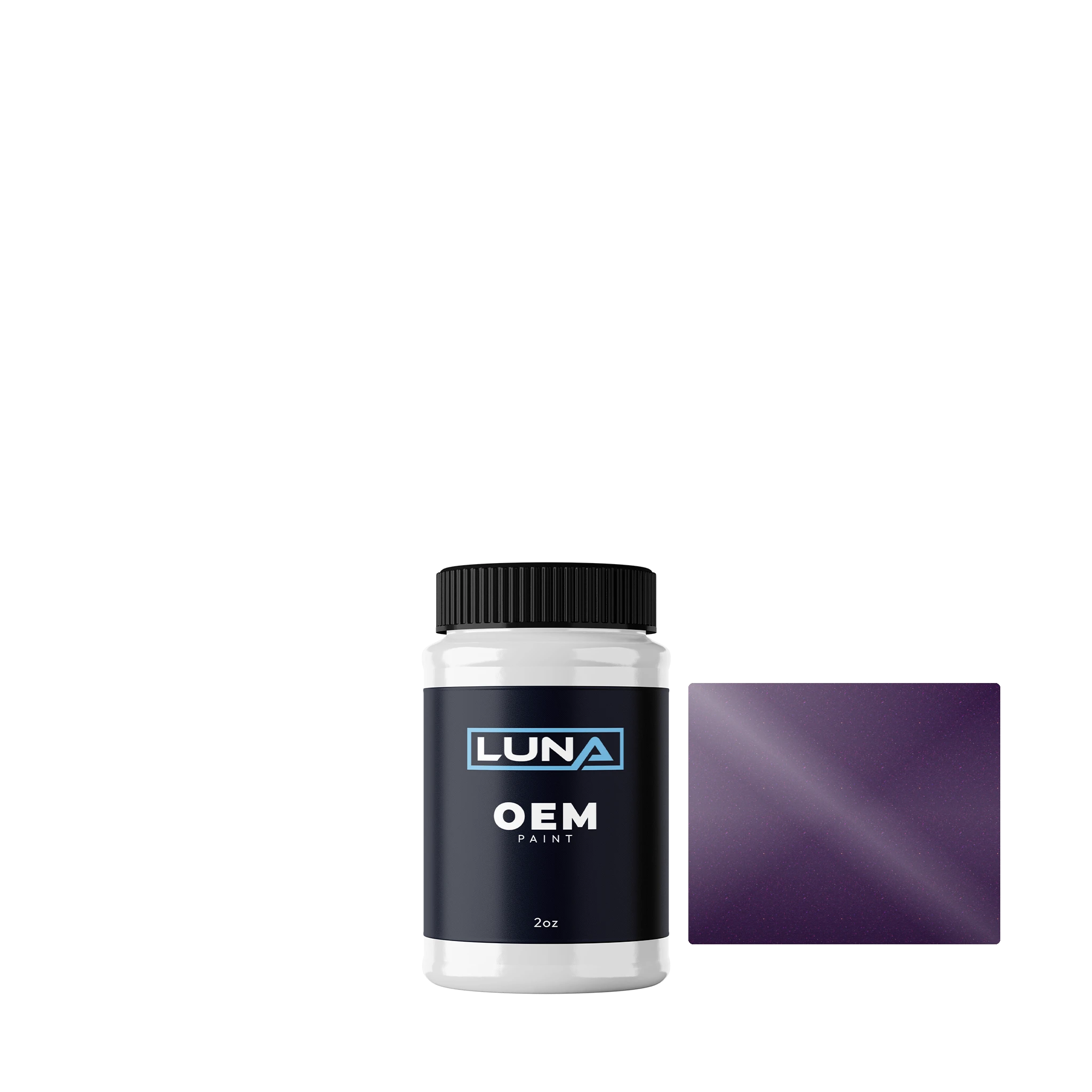 Ford Australia Twilight Royal Plum P. GL | Luna OEM Basecoat - 2oz Touch Up Bottle w/ Brush