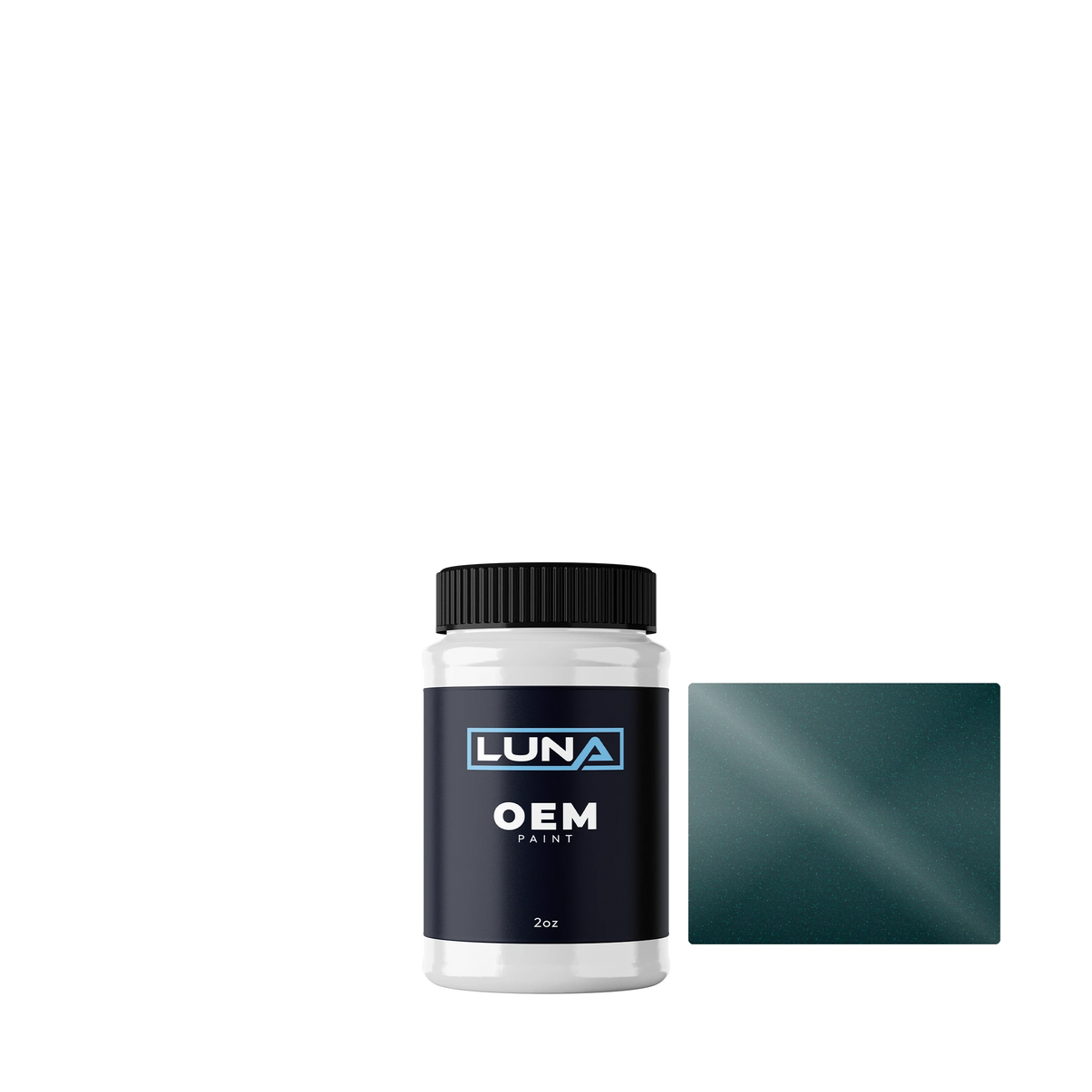 Jaguar Aquamarine P. JGY | Luna OEM Basecoat - 2oz Touch Up Bottle w/ Brush