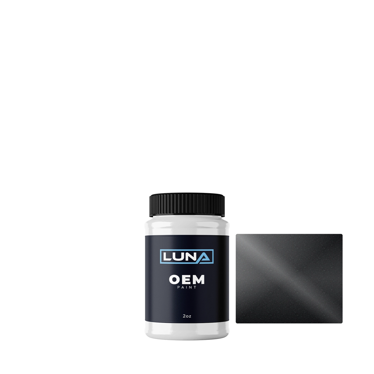 Subaru Dark Grey M. 25L | Luna OEM Basecoat - 2oz Touch Up Bottle w/ Brush