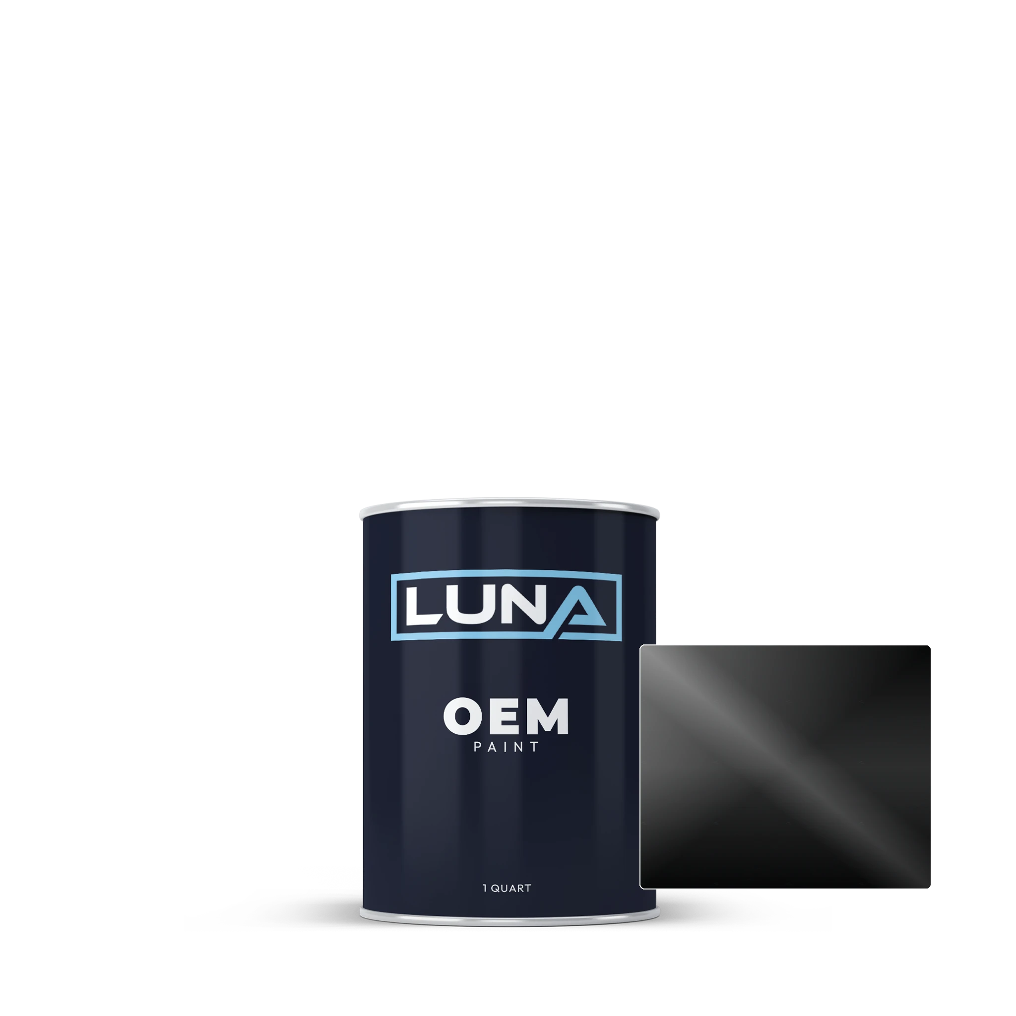 General Motors Black 20T-8555 | Luna OEM Basecoat - Quart