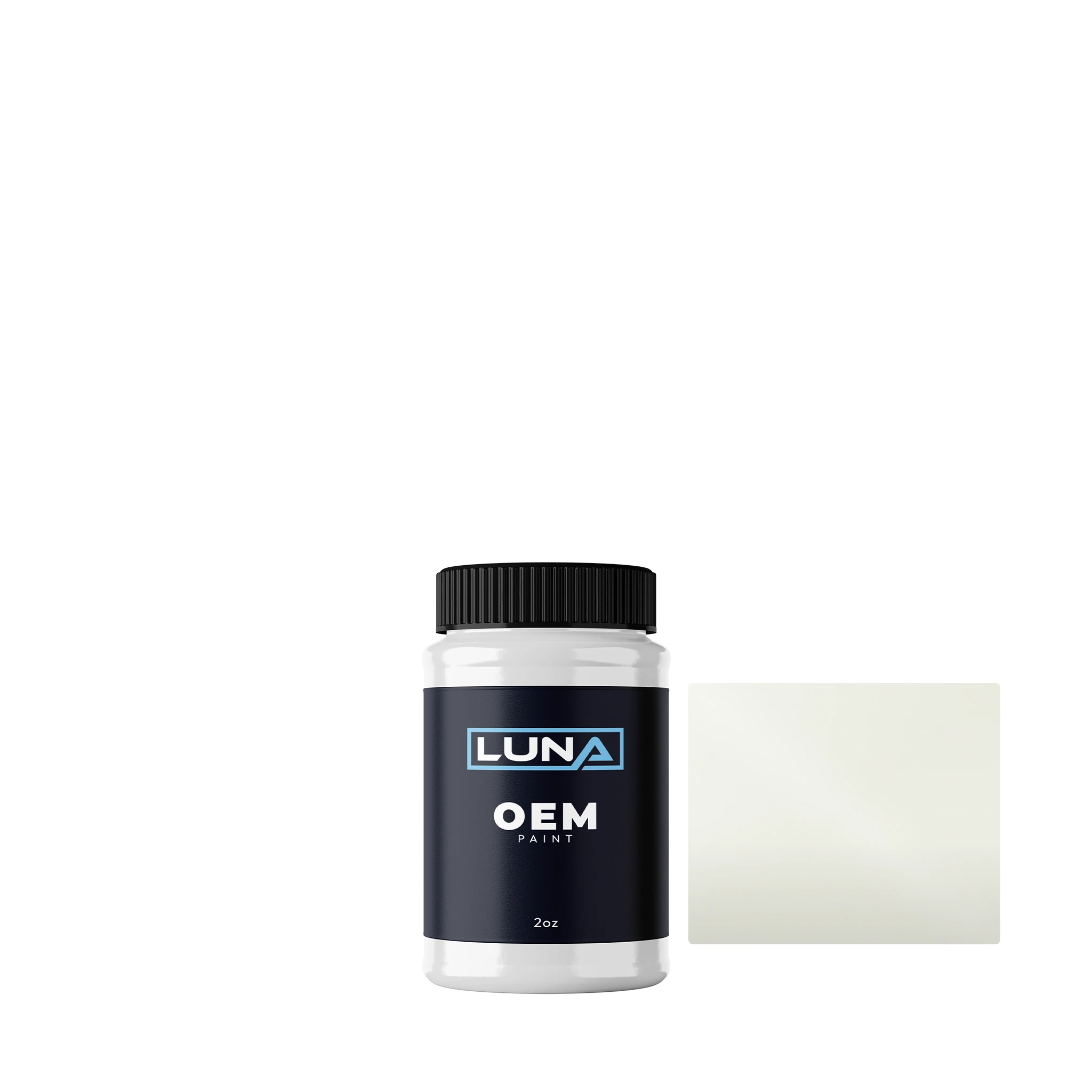Toyota Diamond White 0KA | Luna OEM Basecoat - 2oz Touch Up Bottle w/ Brush