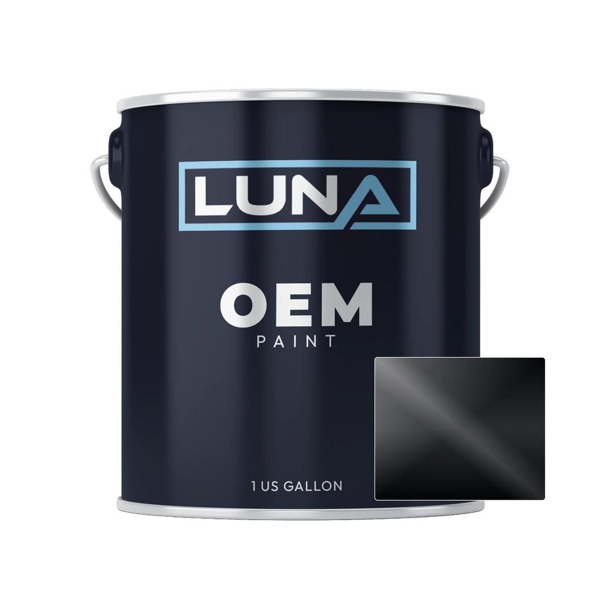 Lamborghini Nero Aldebaran 231.524 | Luna OEM Basecoat - Gallon
