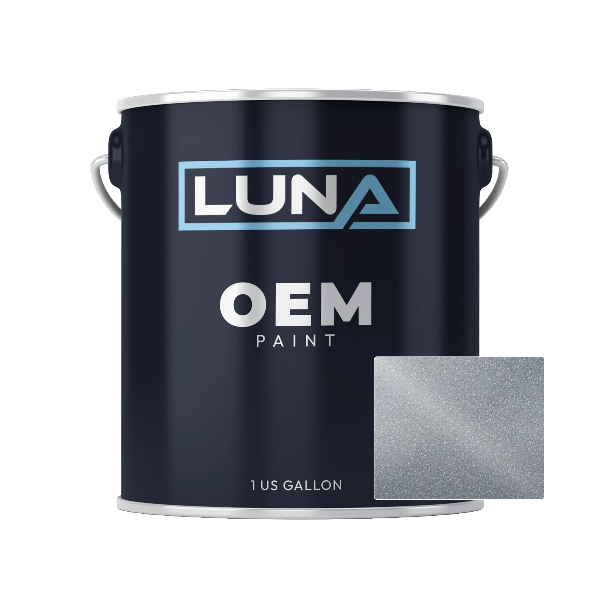 Audi | VW Polarsilber M. 2 M7Y | Luna OEM Basecoat - Gallon