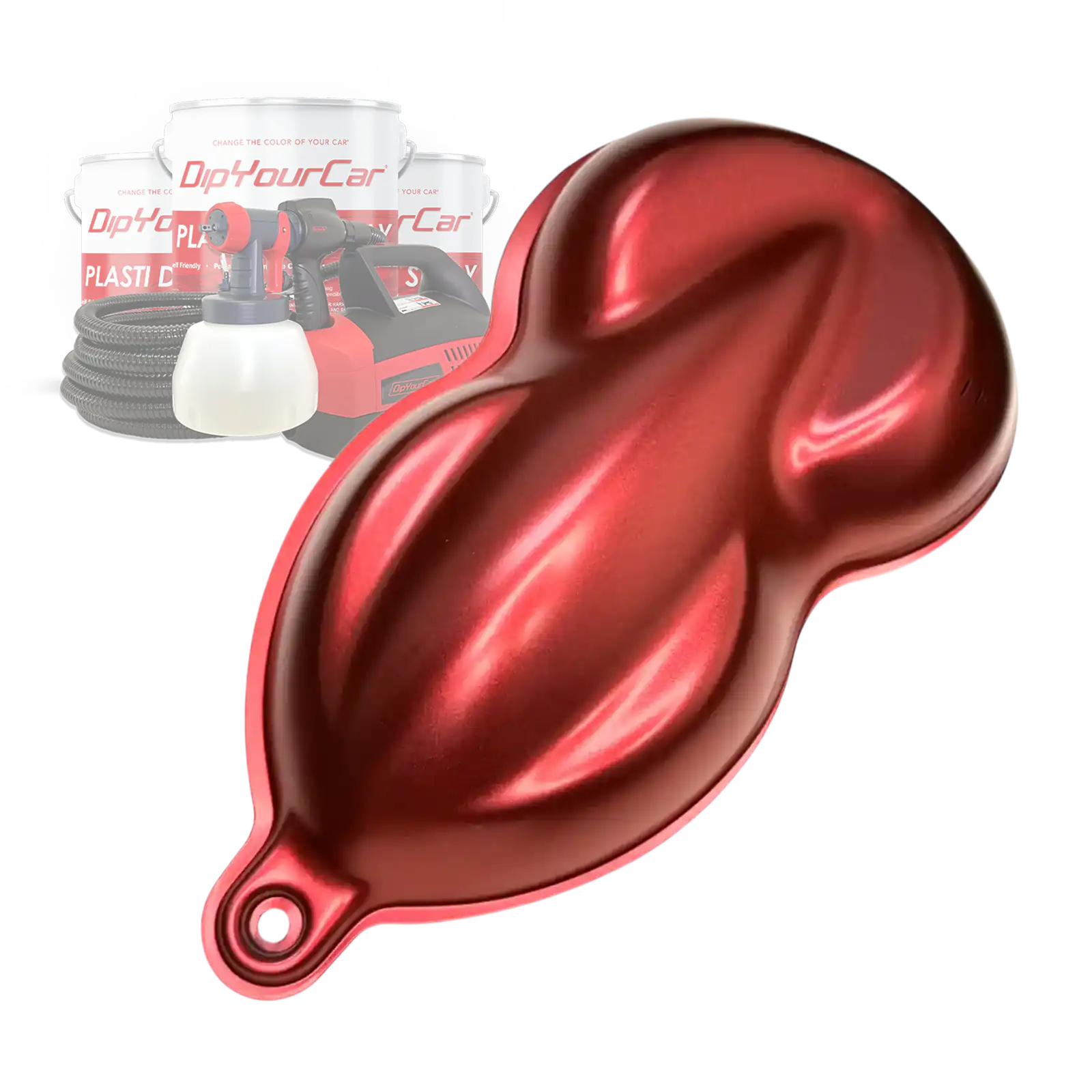 Carbon Red Peelable Car Kit