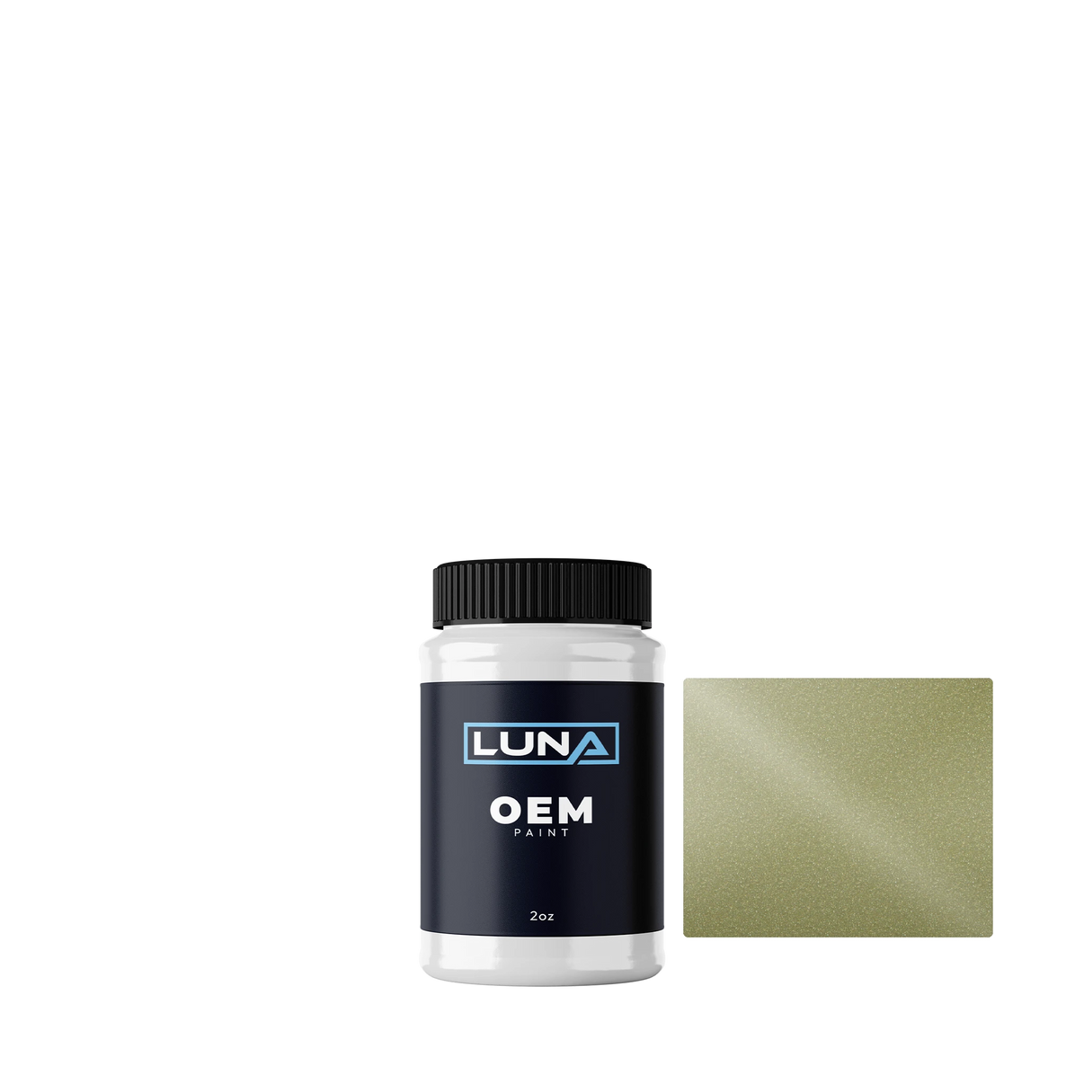 Hyundai Lime Green P. YO | Luna OEM Basecoat - 2oz Touch Up Bottle w/ Brush