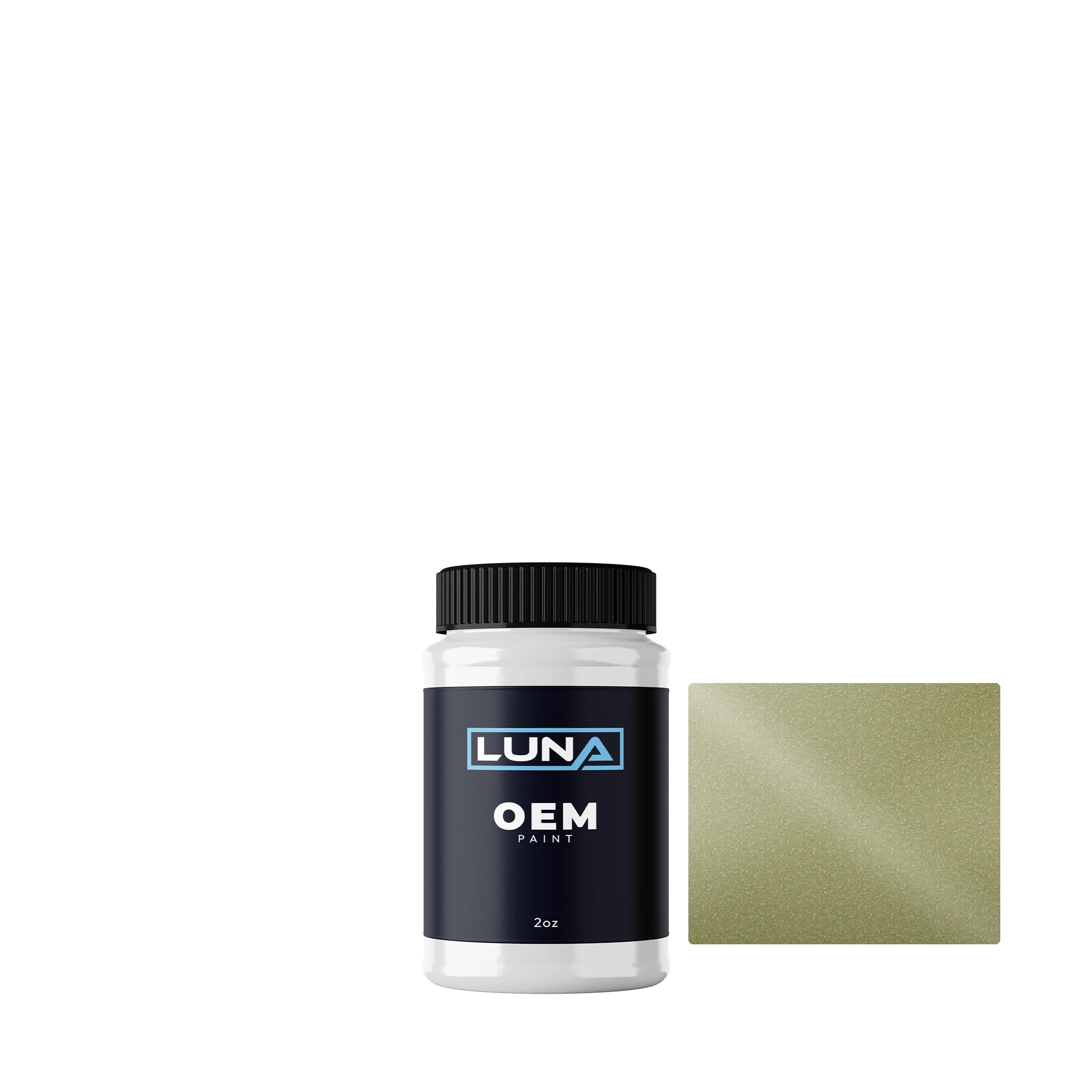 Hyundai Lime Green P. YO | Luna OEM Basecoat - 2oz Touch Up Bottle w/ Brush