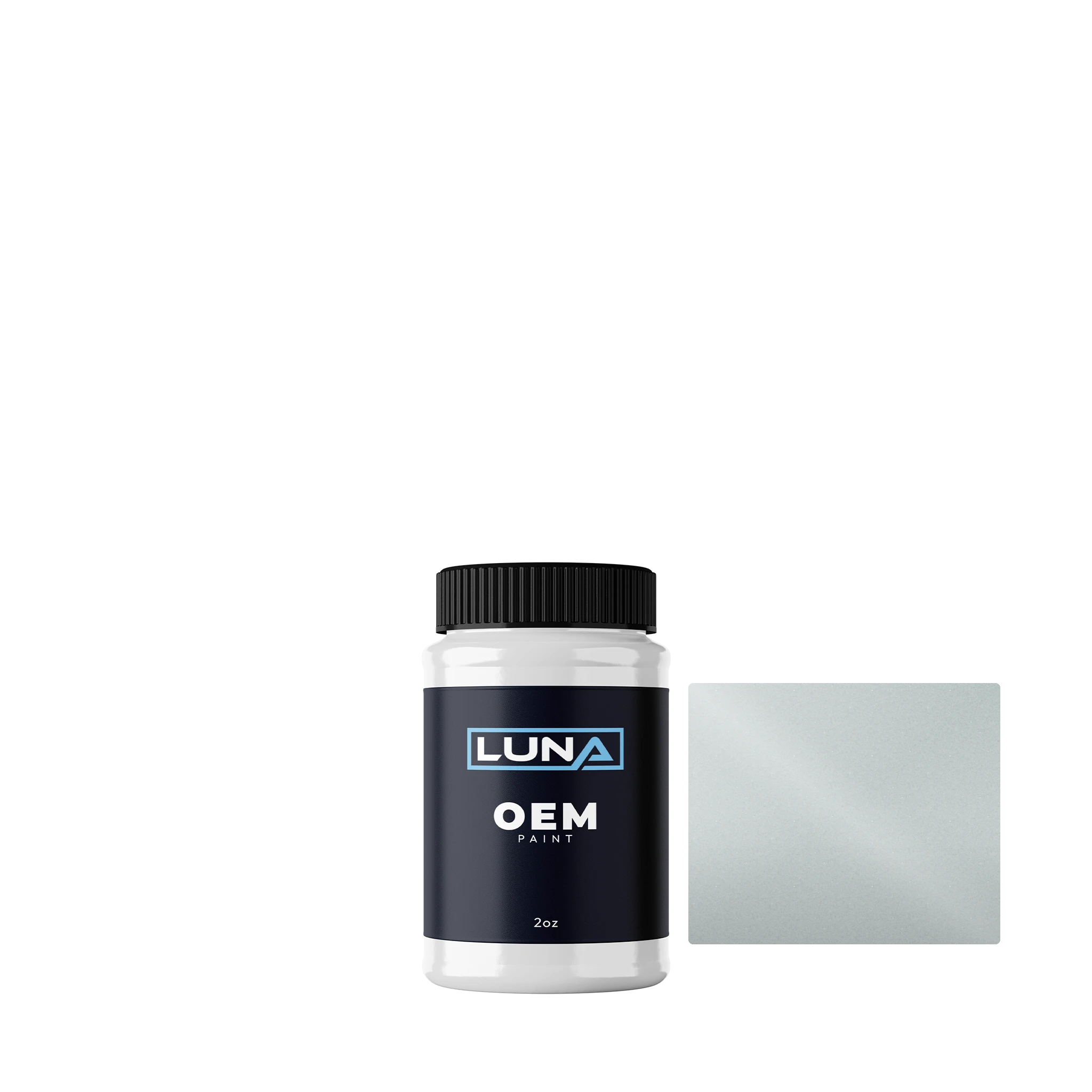 Seat Blanco Nevada P. 1 S9R | Luna OEM Basecoat - 2oz Touch Up Bottle w/ Brush