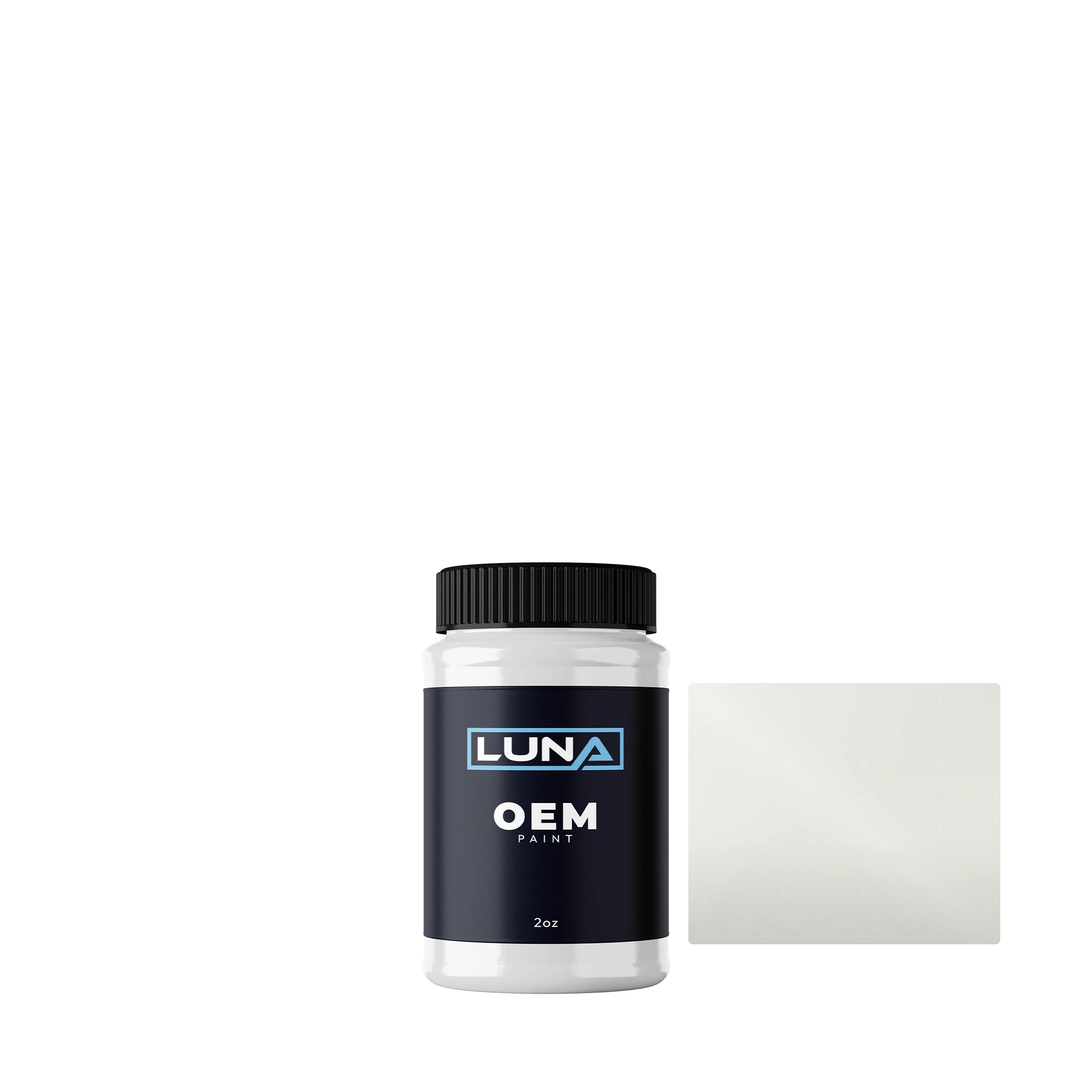Audi | VW Candy White B9F | Luna OEM Basecoat - 2oz Touch Up Bottle w/ Brush