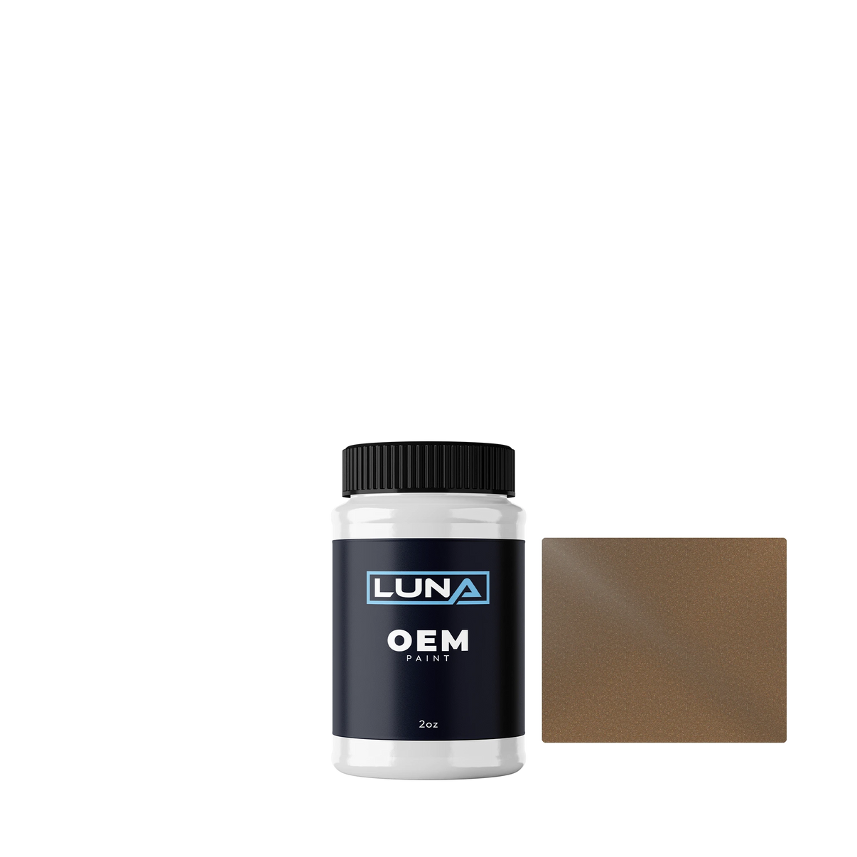Skoda Atacama Beige M. 1 9601 | Luna OEM Basecoat - 2oz Touch Up Bottle w/ Brush