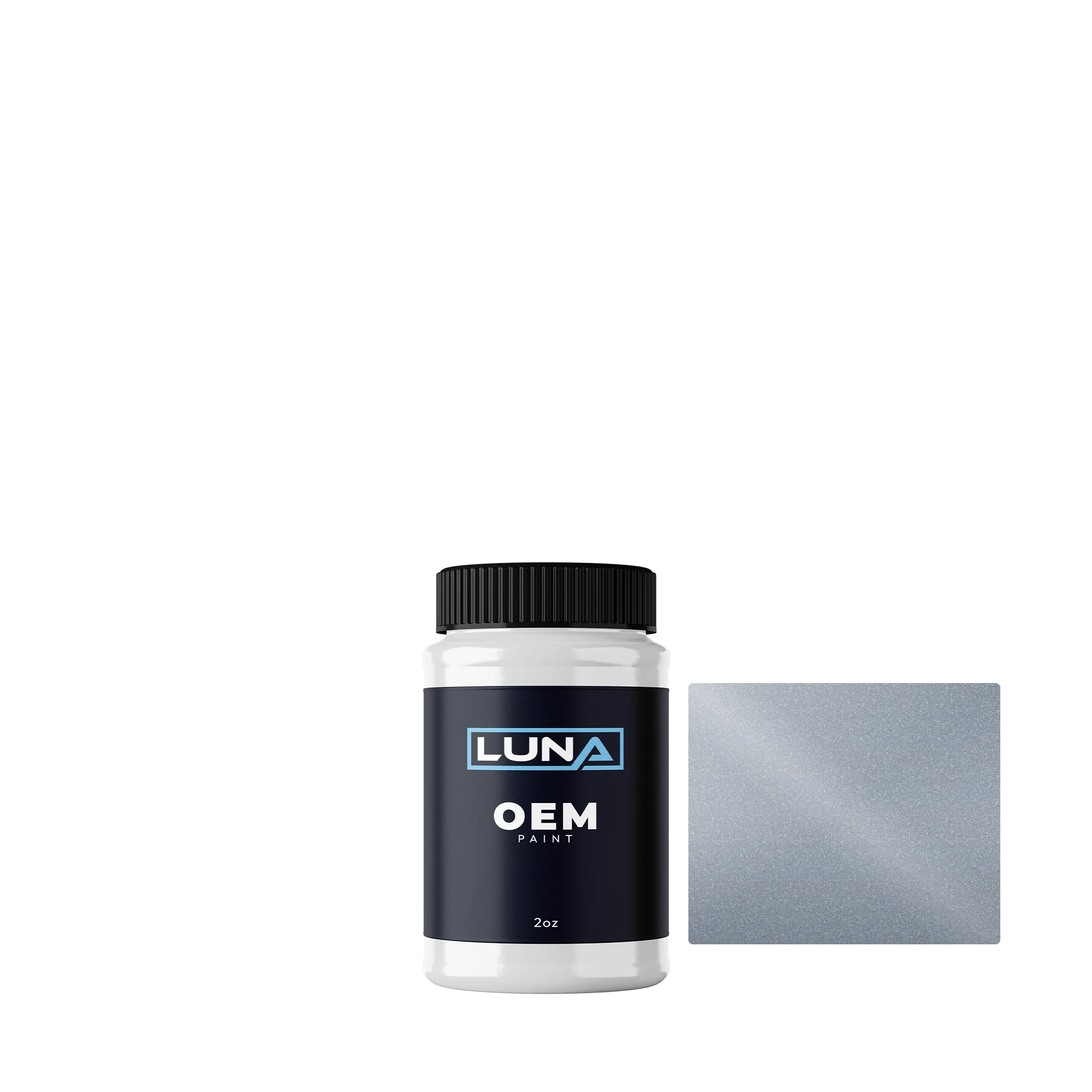 Opel Gletscher M. 1 289 | Luna OEM Basecoat - 2oz Touch Up Bottle w/ Brush