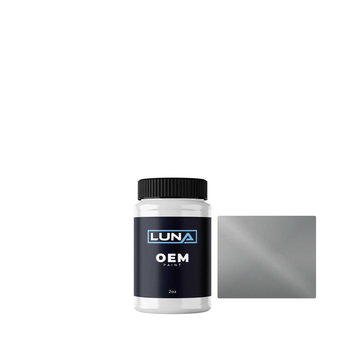 Kia Wolf Grey M. WAF | Luna OEM Basecoat - 2oz Touch Up Bottle w/ Brush