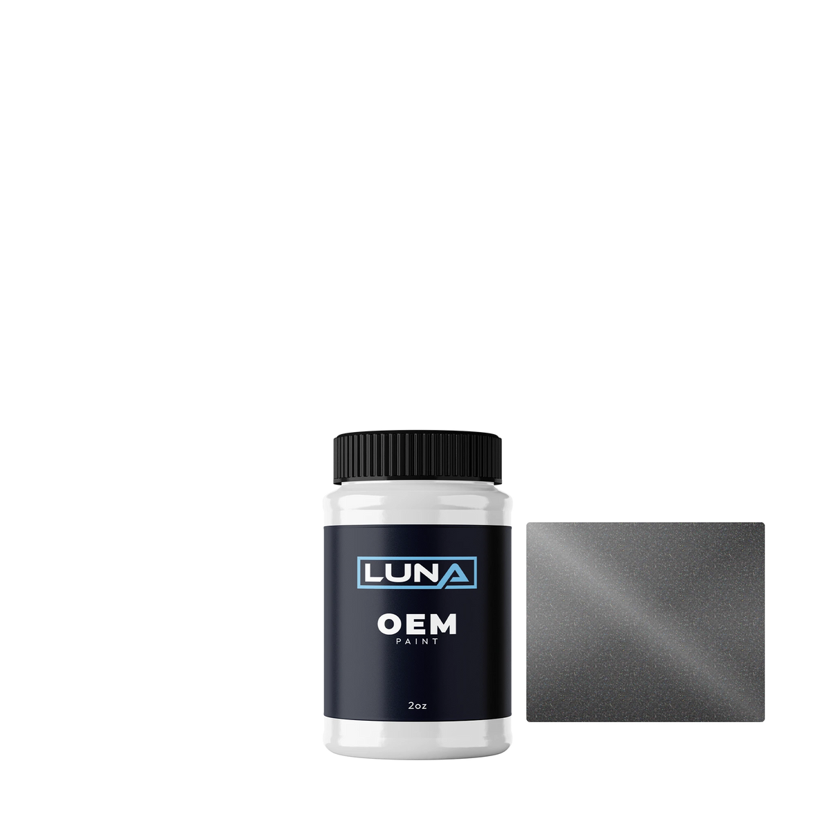 Ford Usa Medium Platinum M. RC-6454 | Luna OEM Basecoat - 2oz Touch Up Bottle w/ Brush