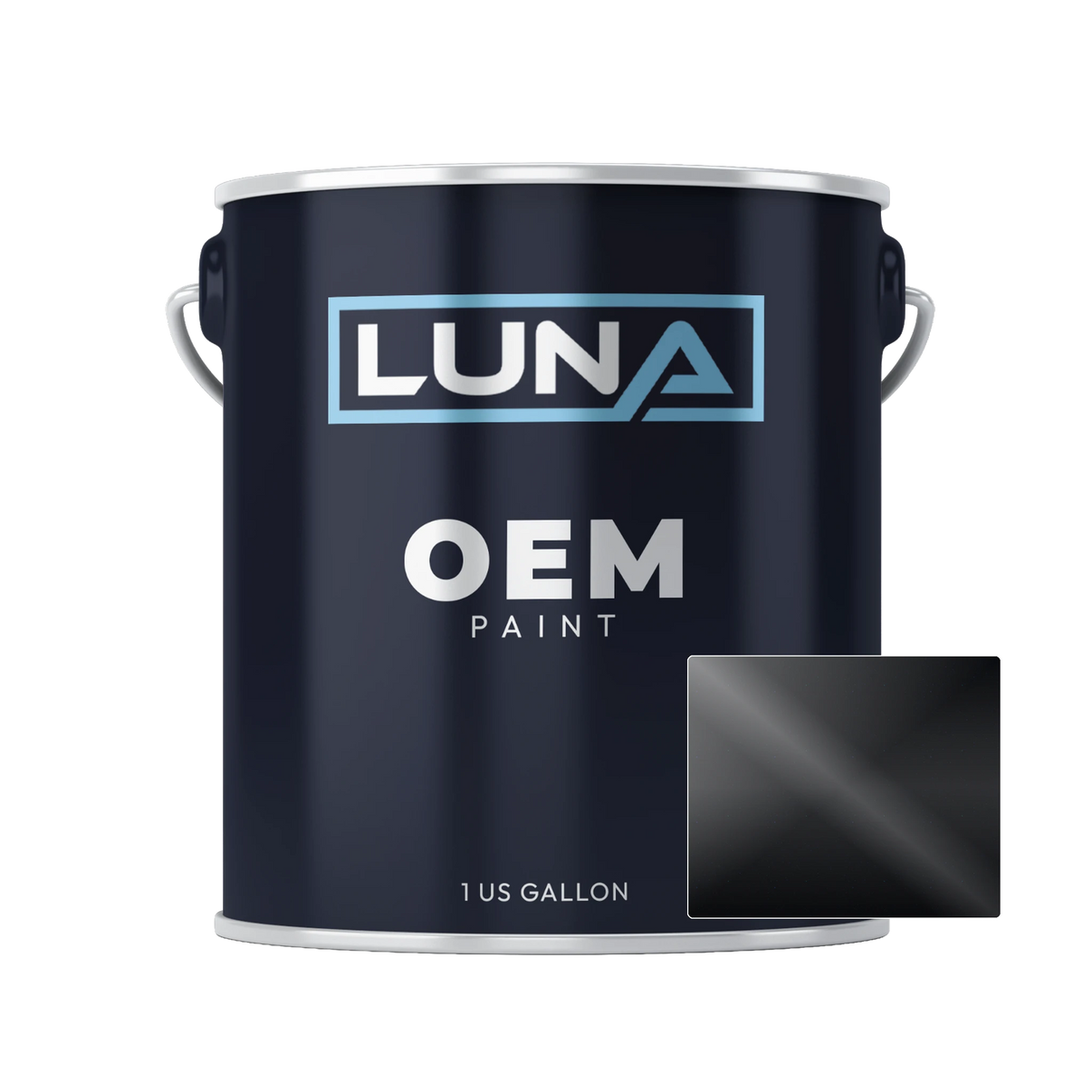 Mercedes Diamantschwarz M. 9768 | Luna OEM Basecoat - Gallon