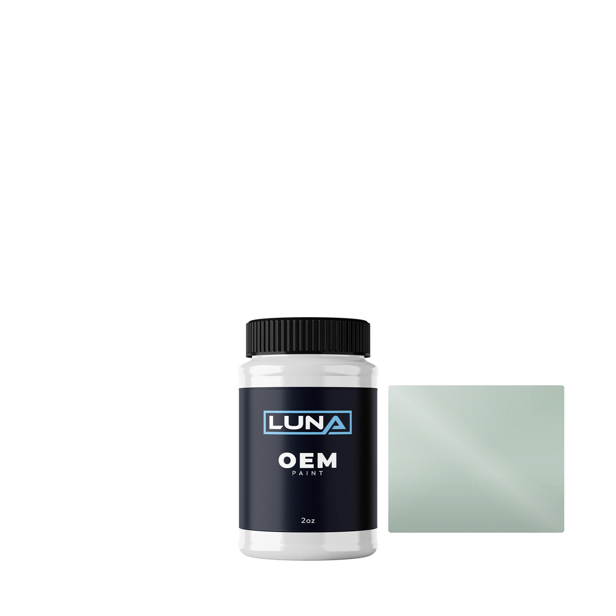 Volvo Hellgruen 95 | Luna OEM Basecoat - 2oz Touch Up Bottle w/ Brush