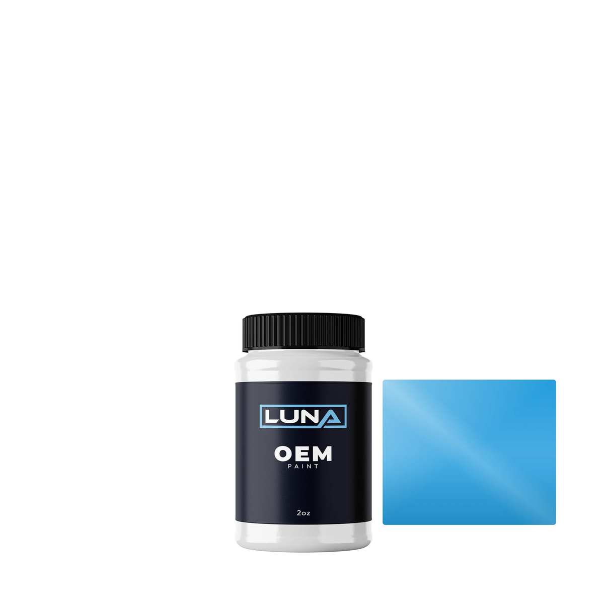 Fleet New Zealand Jb's Blue JBB | Luna OEM Basecoat - 2oz Touch Up Bottle w/ Brush