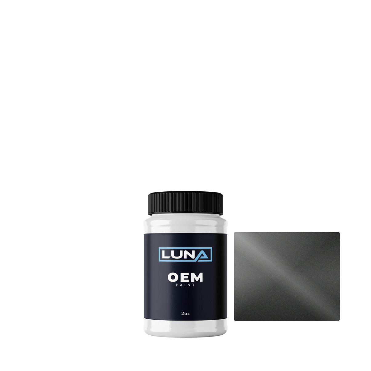 Suzuki Mineral Grey M. ZMW | Luna OEM Basecoat - 2oz Touch Up Bottle w/ Brush