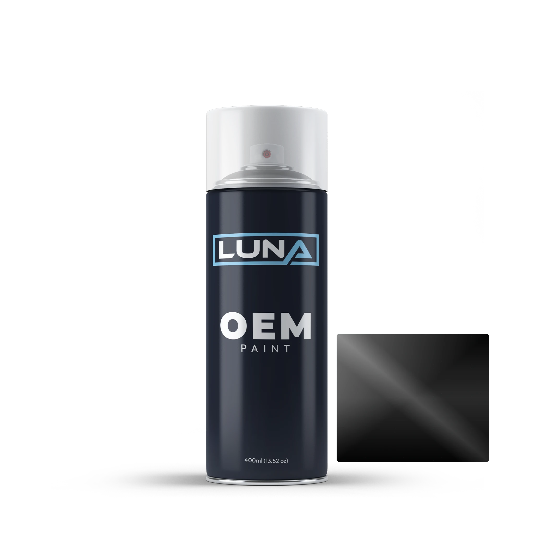 Tesla Motors Matte Black   | Luna OEM Basecoat - Aerosol