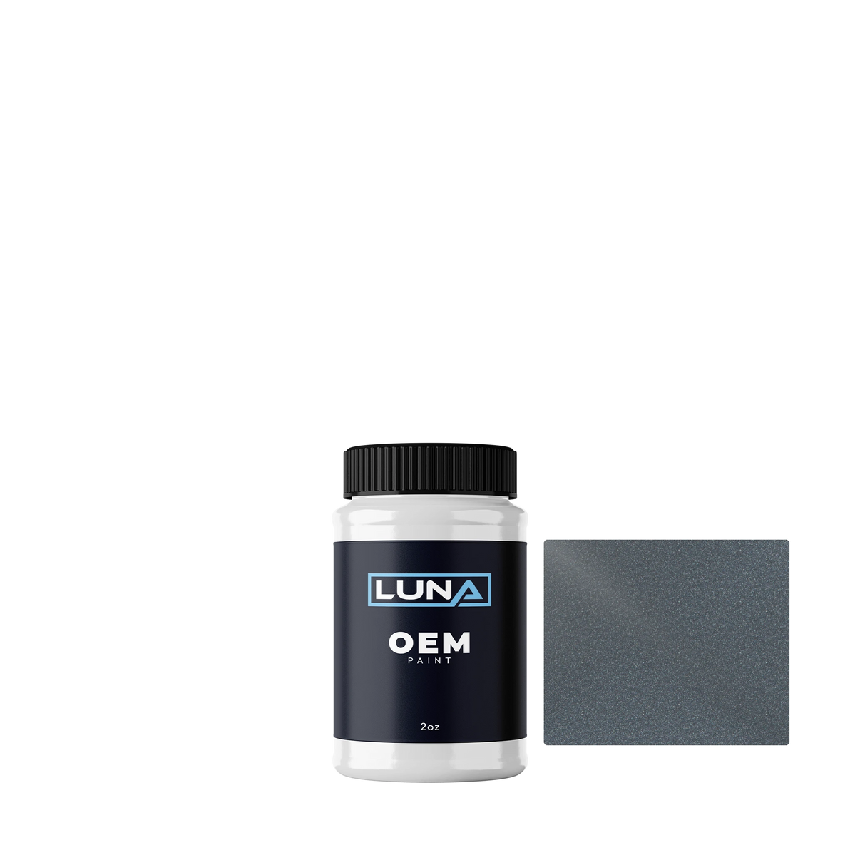 Skoda Stone Grey M. 1 9151 | Luna OEM Basecoat - 2oz Touch Up Bottle w/ Brush