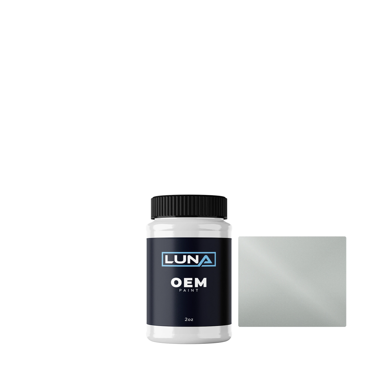 Mercedes Niobgrau M. 705 | Luna OEM Basecoat - 2oz Touch Up Bottle w/ Brush
