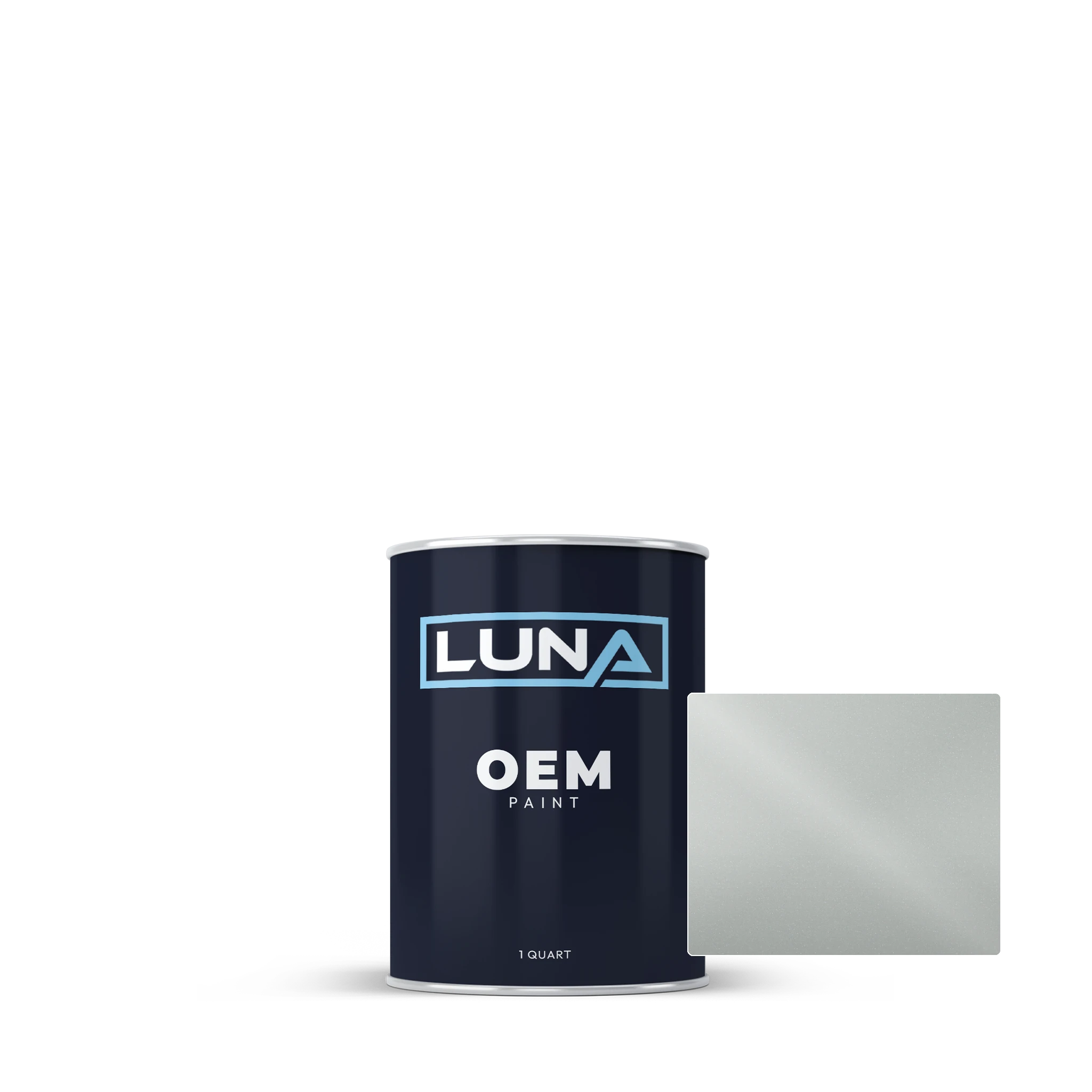 Mercedes Bumper: Mer 7738 147 | Luna OEM Basecoat - Quart