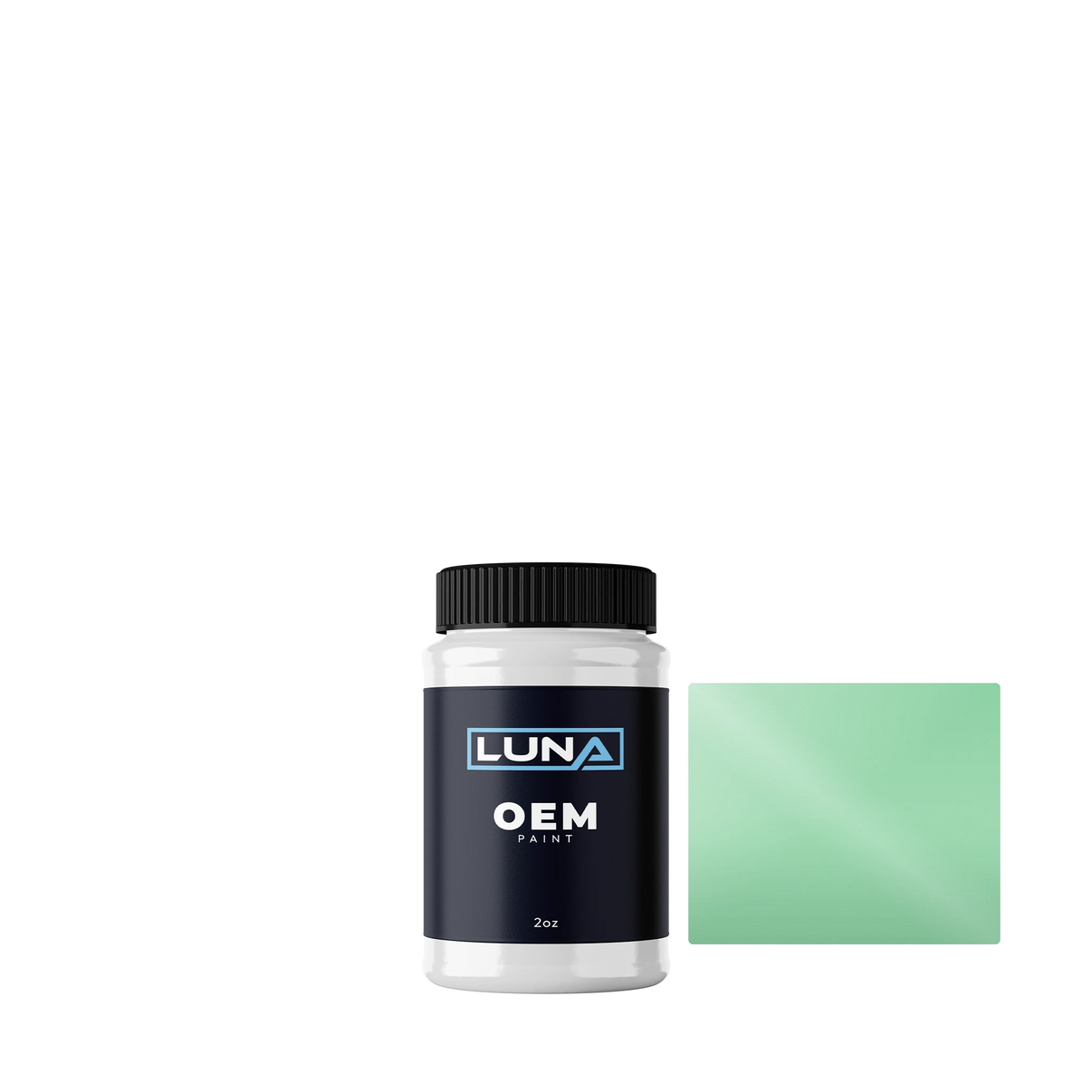 Ford Usa Meadow Mist Green G | Luna OEM Basecoat - 2oz Touch Up Bottle w/ Brush