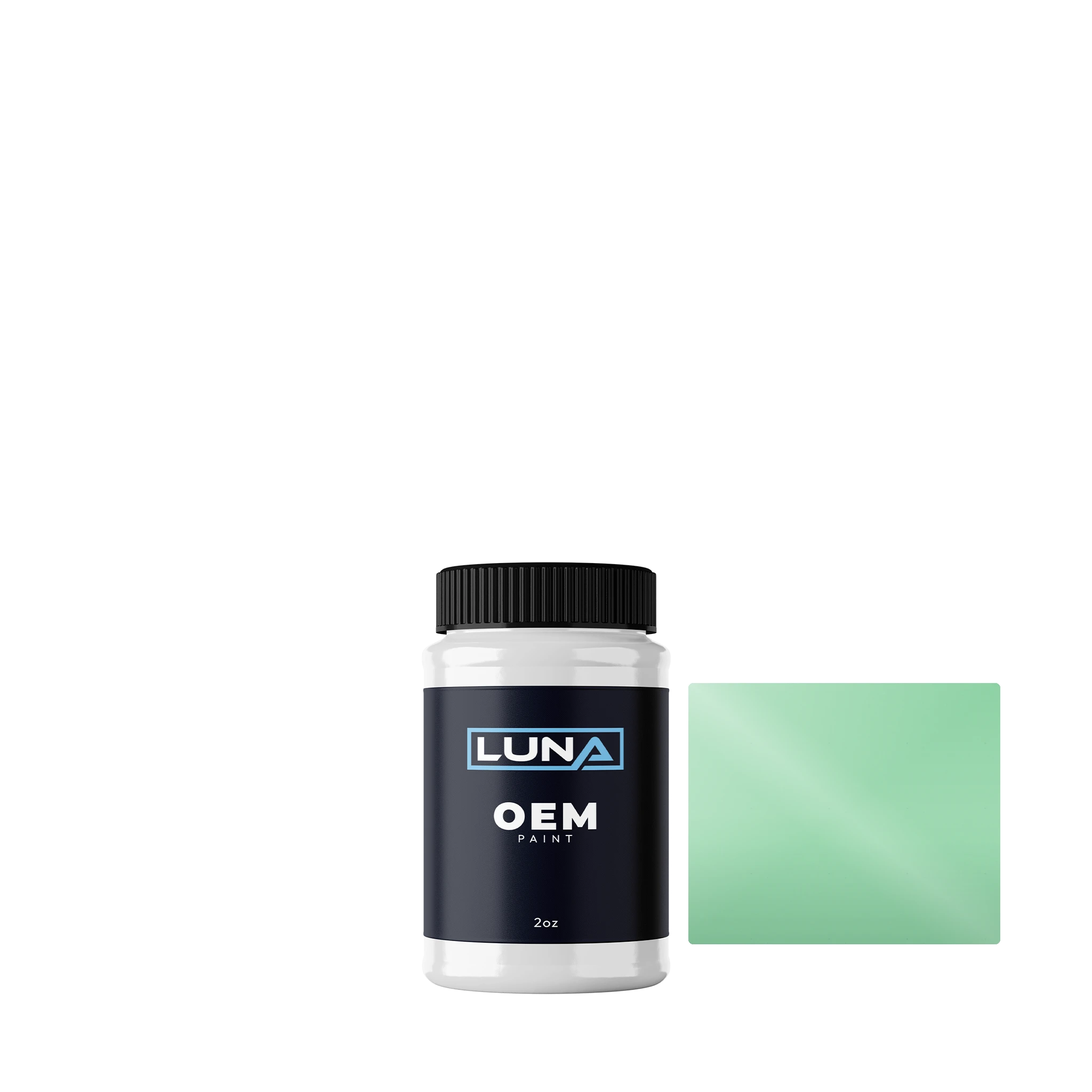 Ford Usa Meadow Mist Green G | Luna OEM Basecoat - 2oz Touch Up Bottle w/ Brush