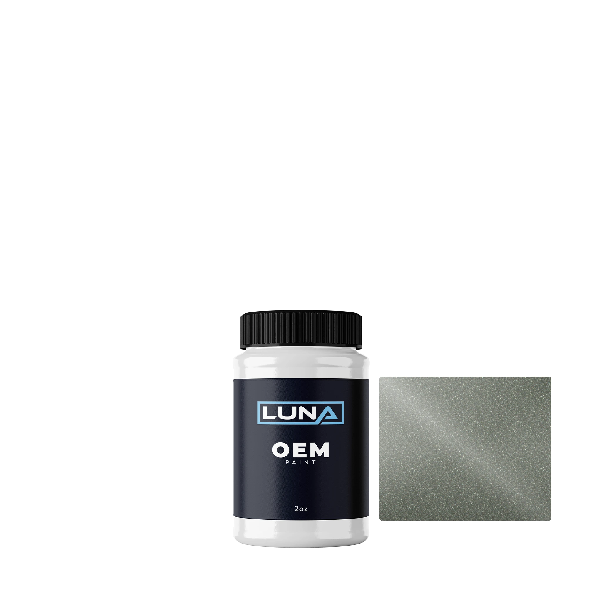 General Motors Green Jewel Frost M. 23-984L | Luna OEM Basecoat - 2oz Touch Up Bottle w/ Brush