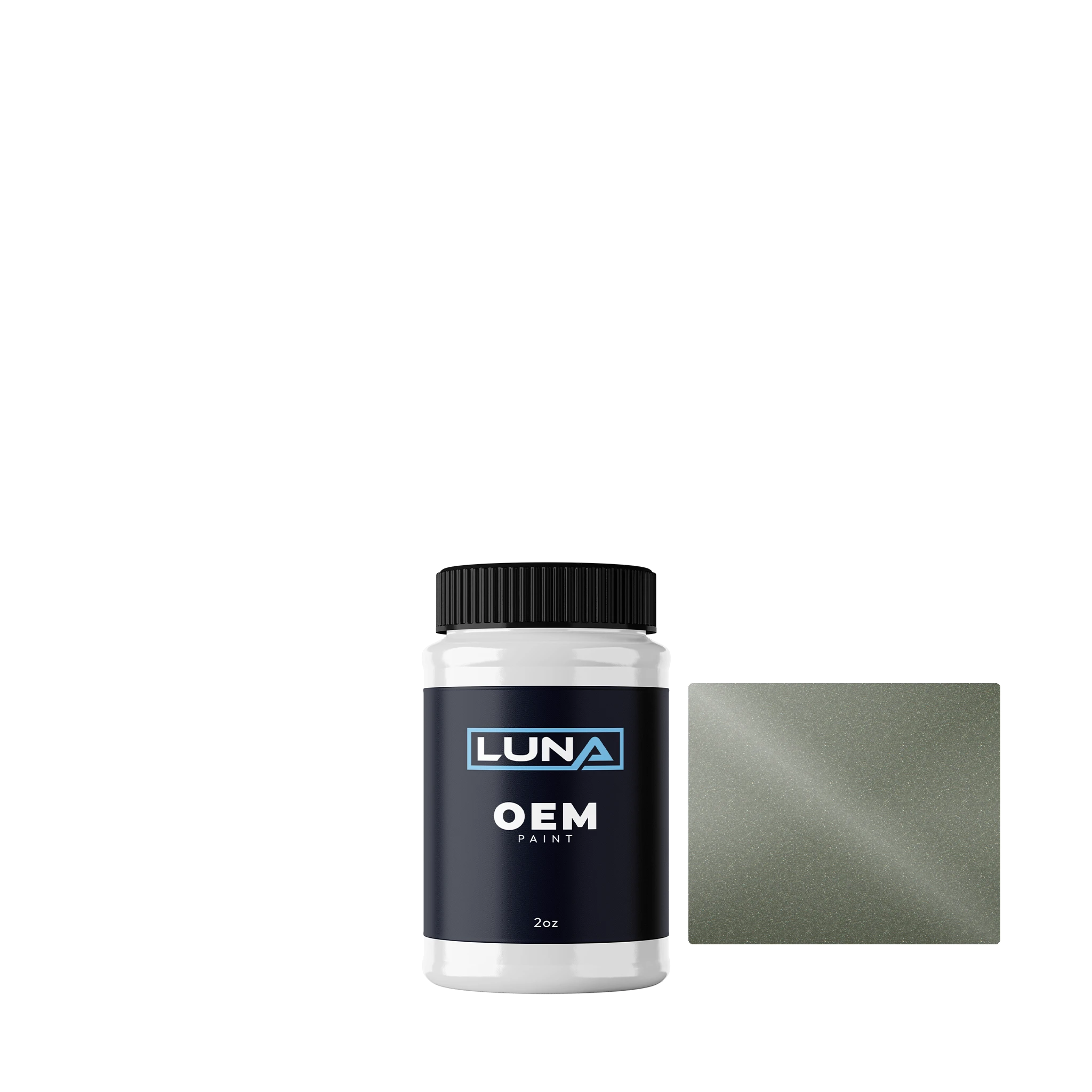 Opel Andalusitgruen M. 38L | Luna OEM Basecoat - 2oz Touch Up Bottle w/ Brush